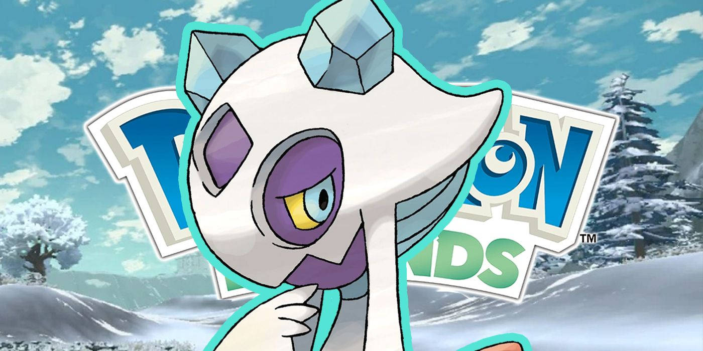 Froslass kwenye Uwanja wa Theluji - Pokémon Anayevutia na Ajabu Picha ya Ukuta