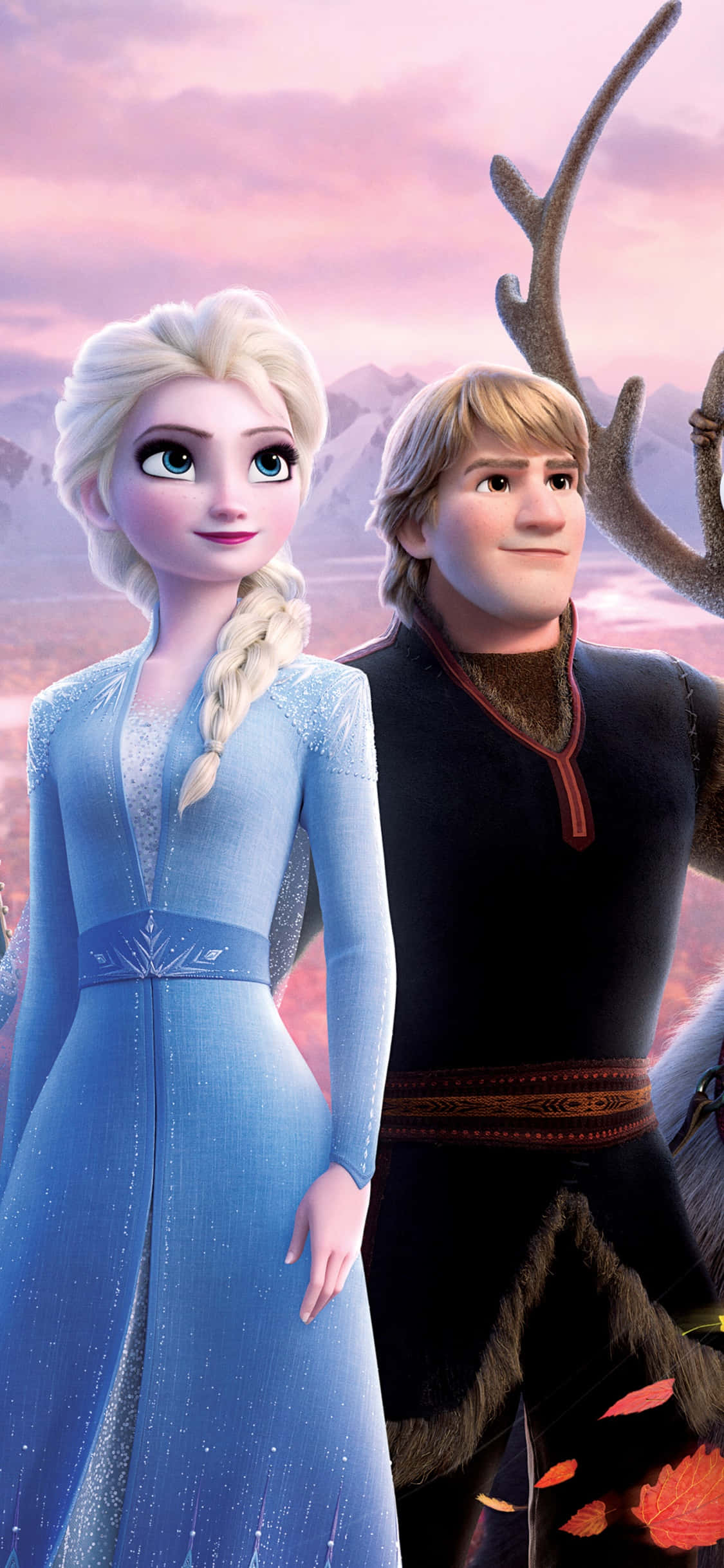 frozen 2 - elsa na anna Picha ya Ukuta