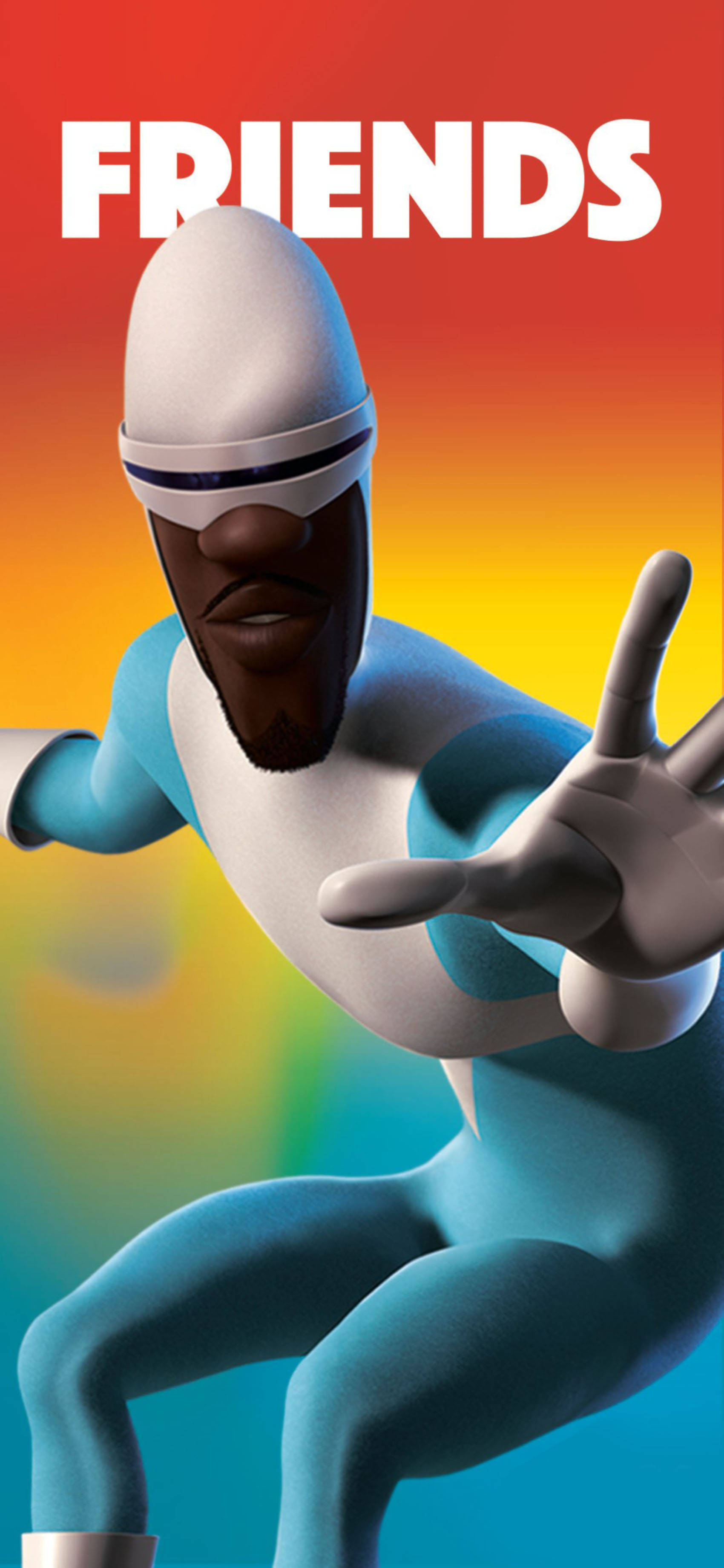 Frozone Colorful Graphic Picha ya Ukuta