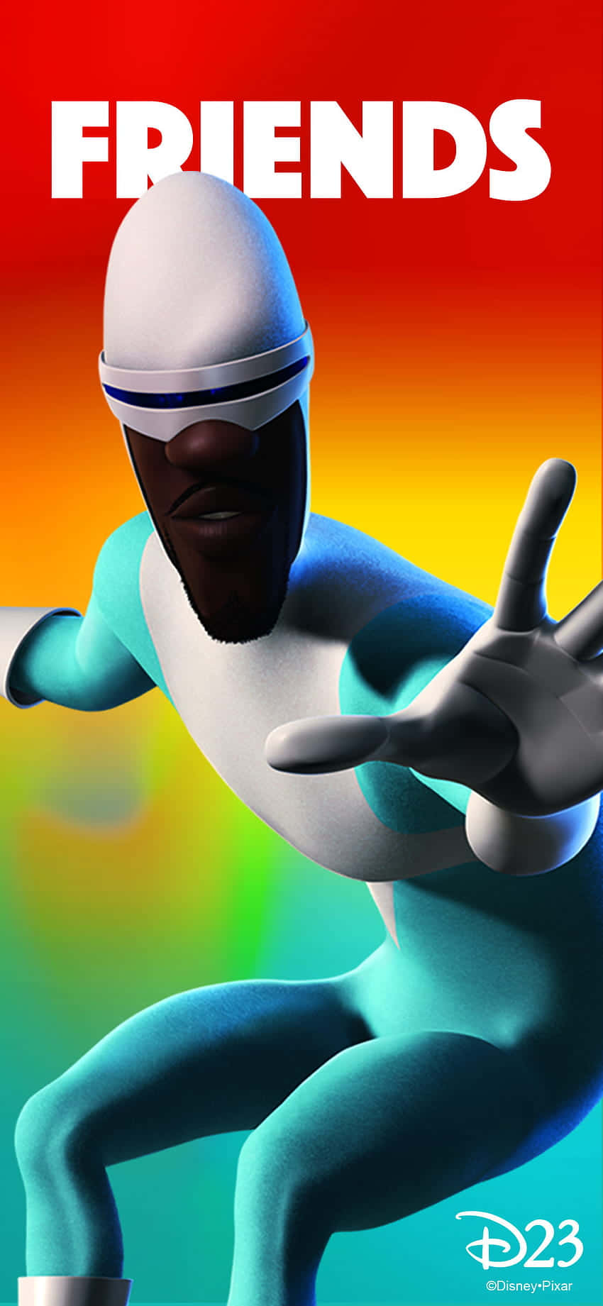 Frozone Mrembo Sawa Sawa Saha ya Skrini ya Bestie Picha ya Ukuta