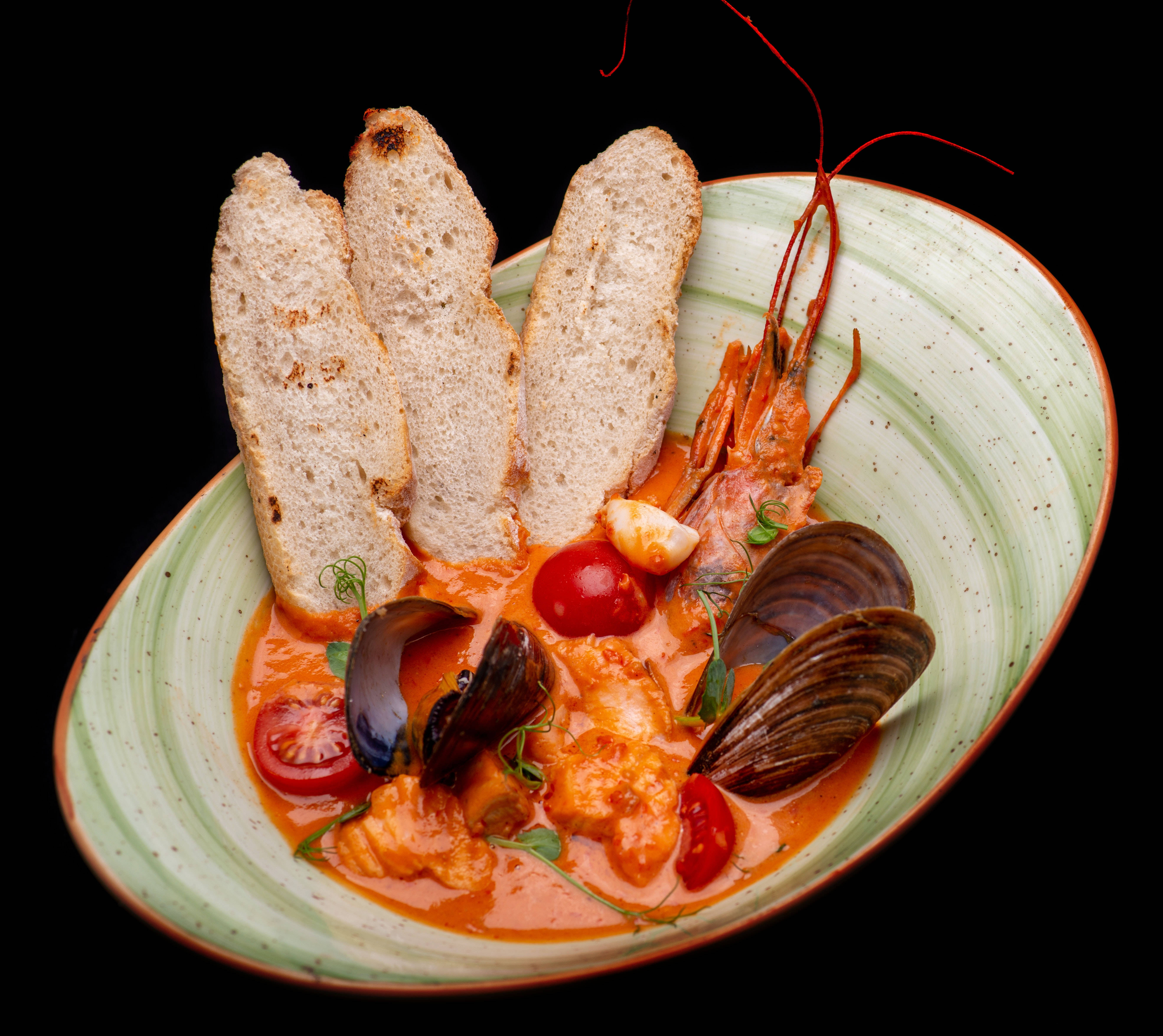 Frutti di Mare na Mkate 2560x1440 Chakula Picha ya Ukuta