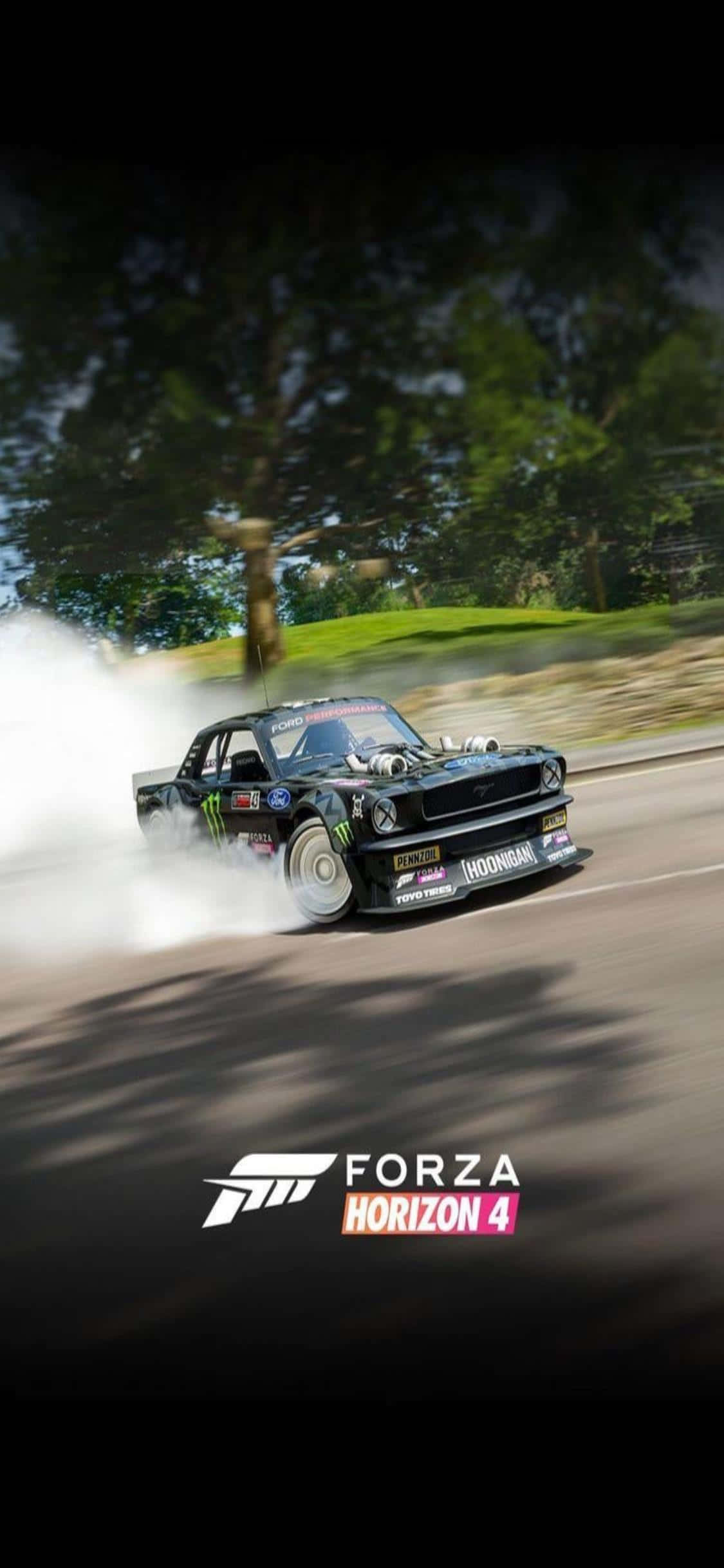Fuatilia Ulimwengu Mzuri katika Forza Horizon 4 Picha ya Ukuta