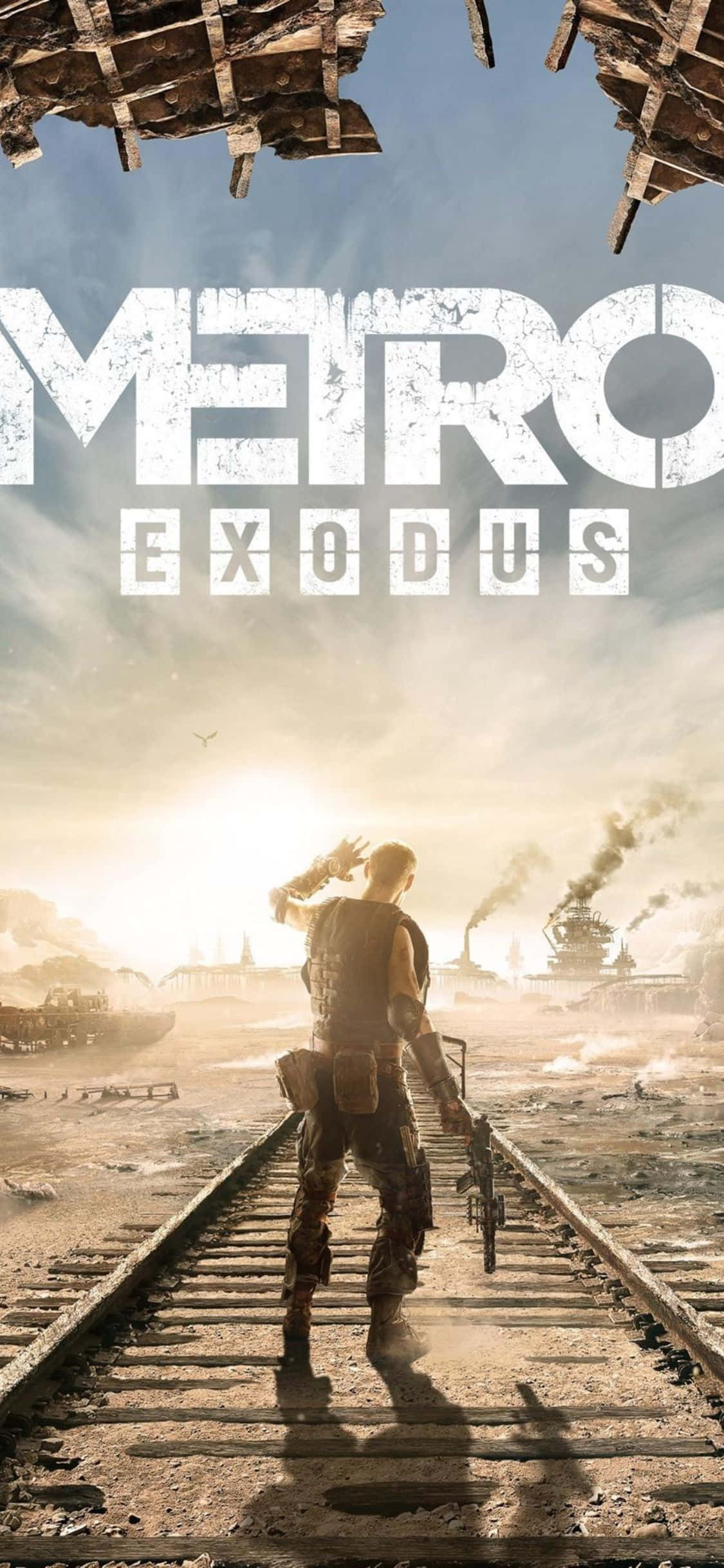 Fungua dunia ya Metro Exodus kwenye iPhone X yako! Picha ya Ukuta