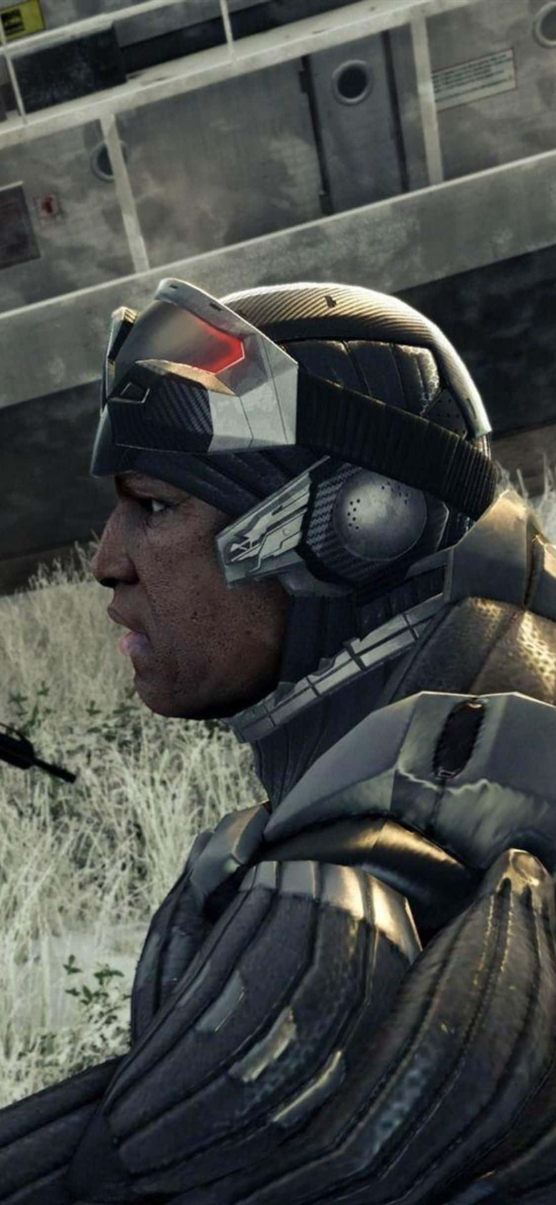 Fungua dunia ya baadaye ya Crysis 3 kwenye iPhone X yako! Picha ya Ukuta