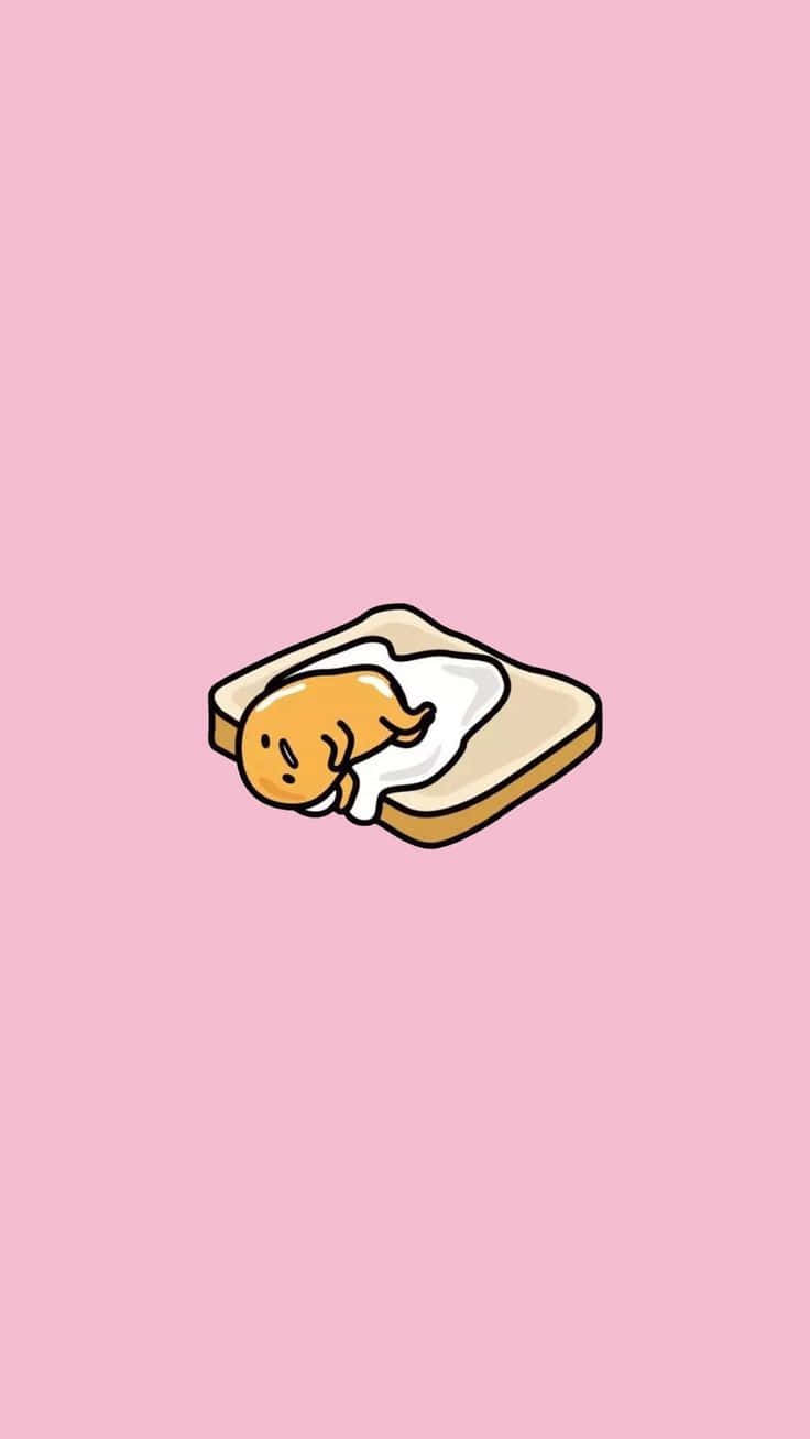 Fungua kiwango kipya cha tija na Gudetama Phone! Picha ya Ukuta