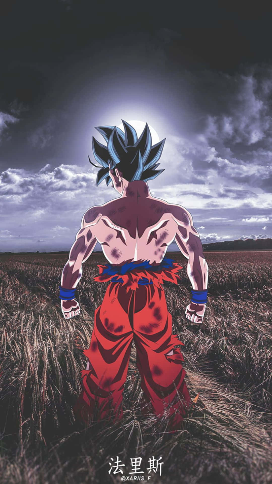 Fungua Nguvu Isiyo na Kikomo na Goku Ultra Instinct Picha ya Ukuta