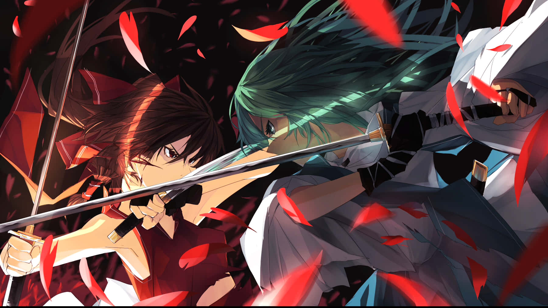 Fungua Nguvu Kuu Katika Vita vya Anime Picha ya Ukuta