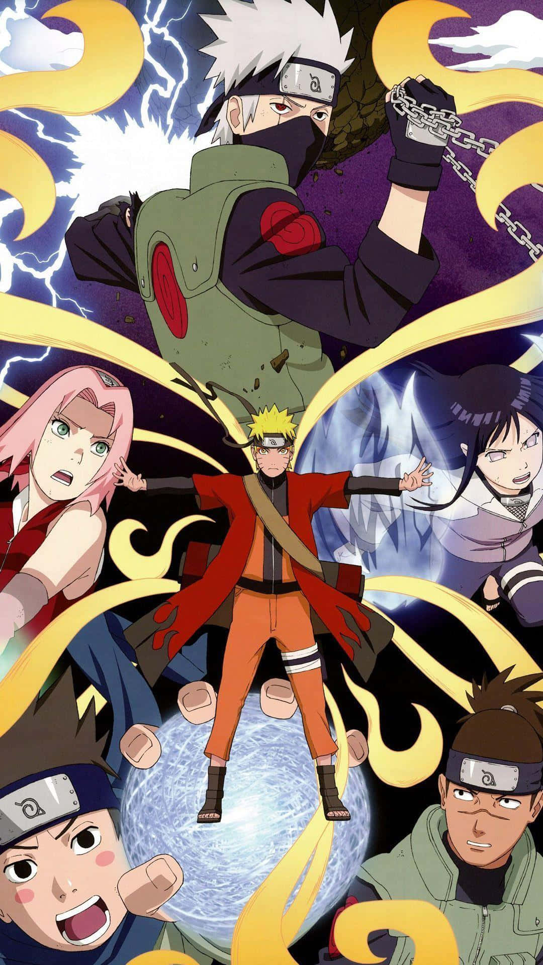 Fungua Nguvu - Picha ya Simu ya Naruto Uzumaki Picha ya Ukuta