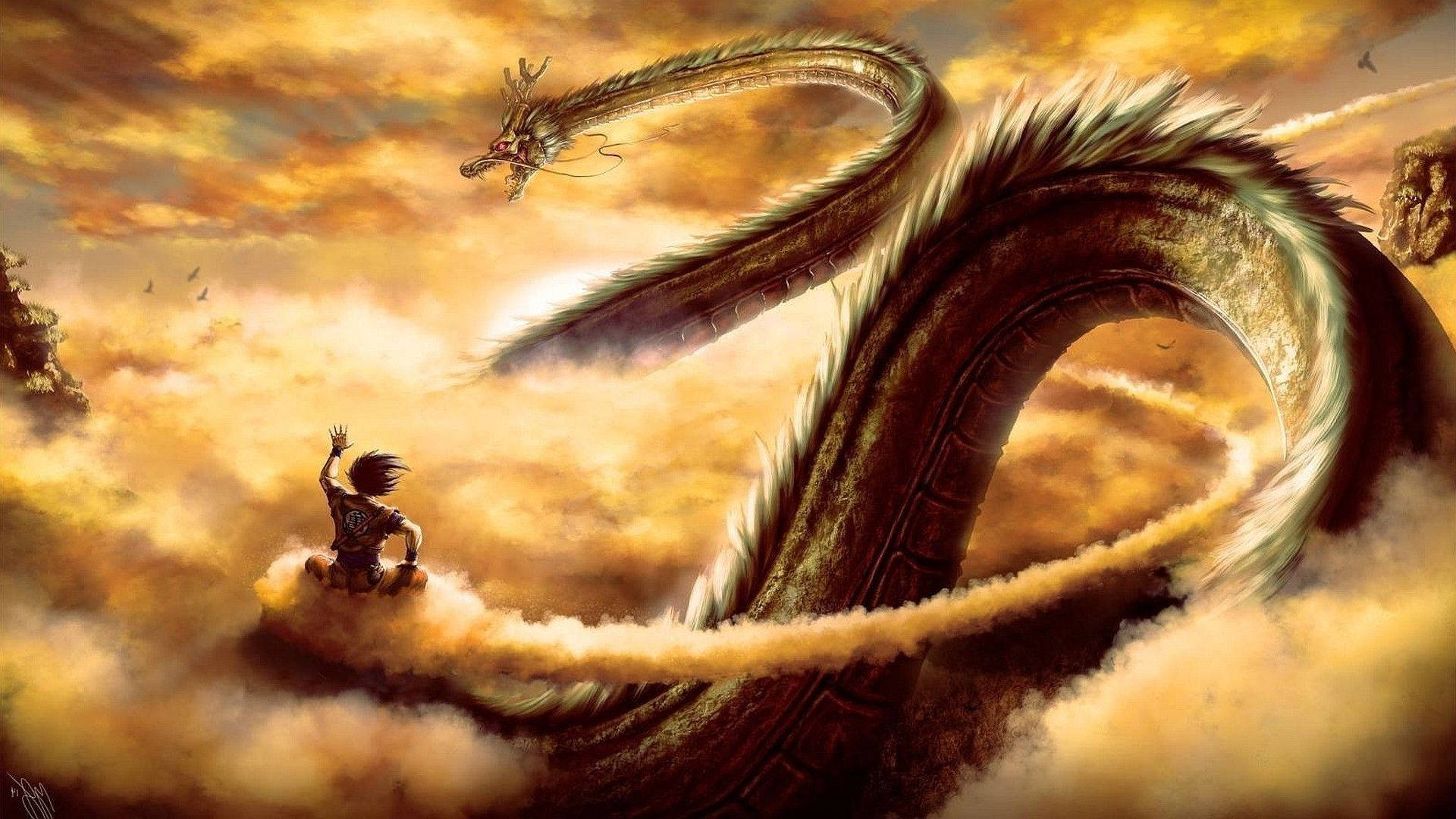 Fungua Nguvu Zisizo na Kikomo katika Dragon Ball Z Picha ya Ukuta