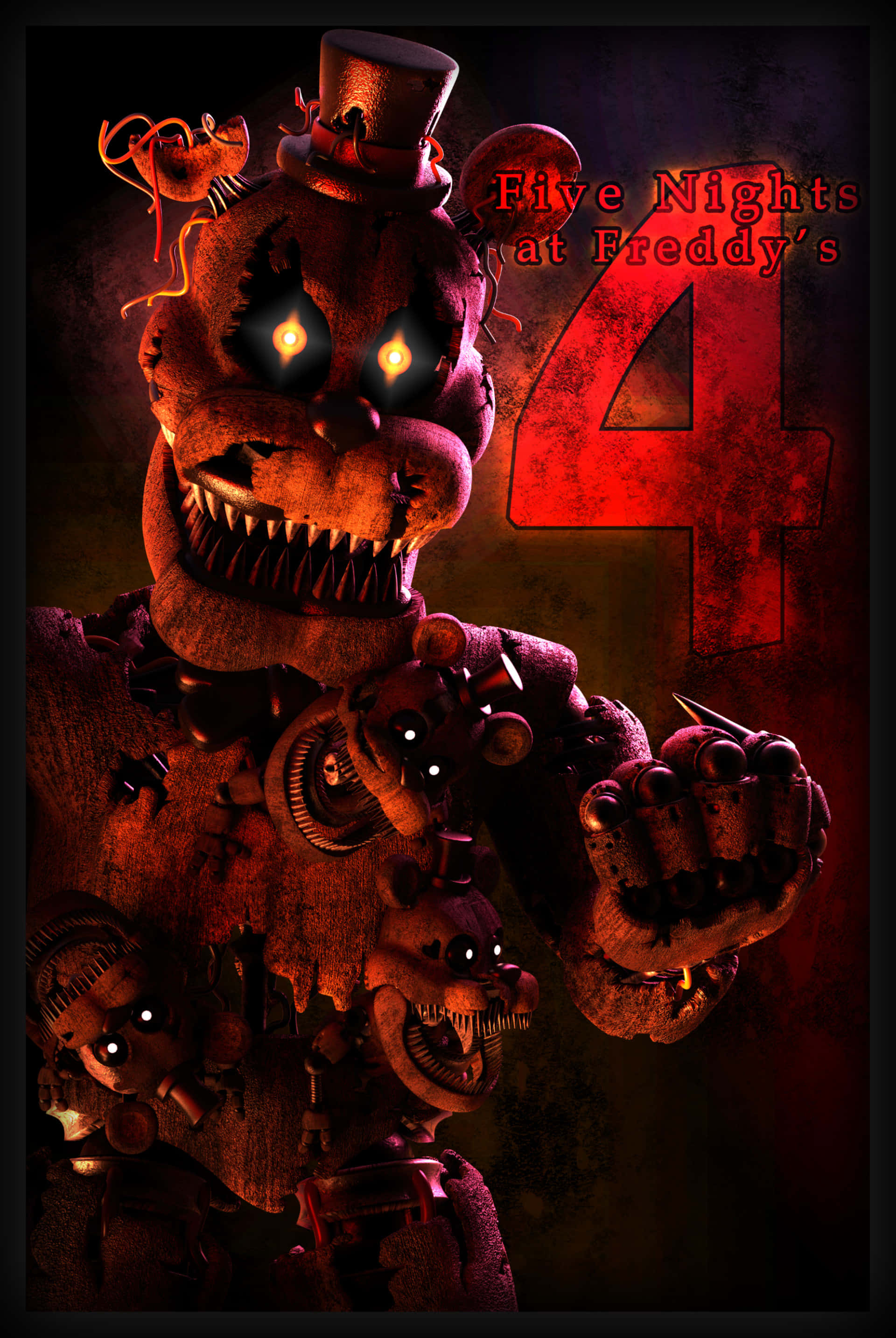 Fungua siri za dunia ya Five Nights at Freddy's! Picha ya Ukuta