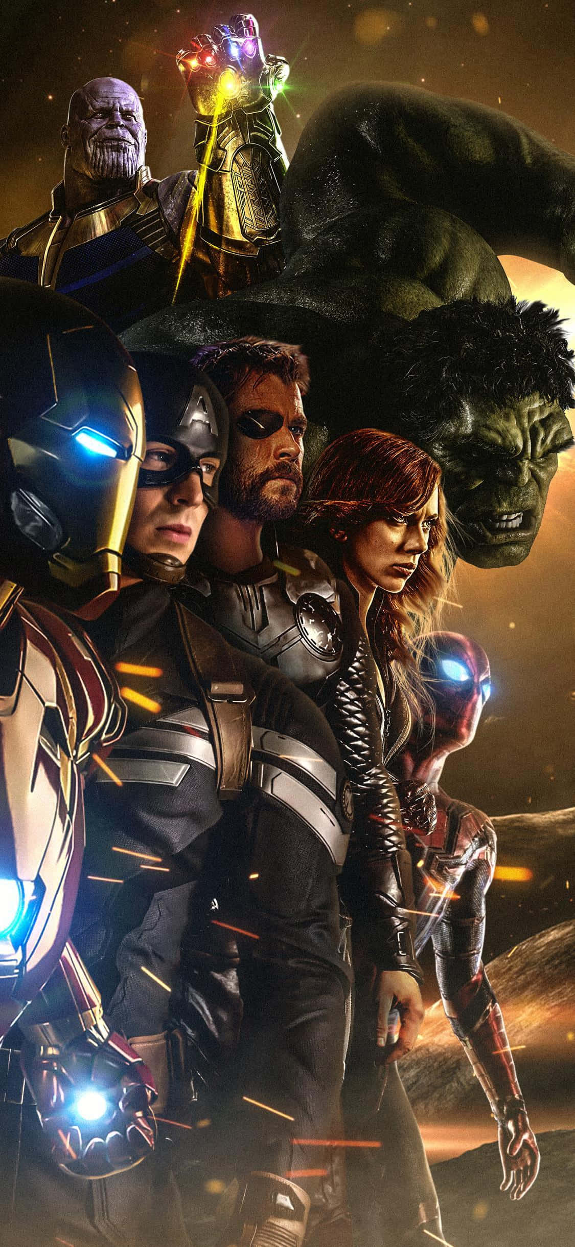 Kufungua ulimwengu wa Marvel na DC kwenye iPhone yako Picha ya Ukuta