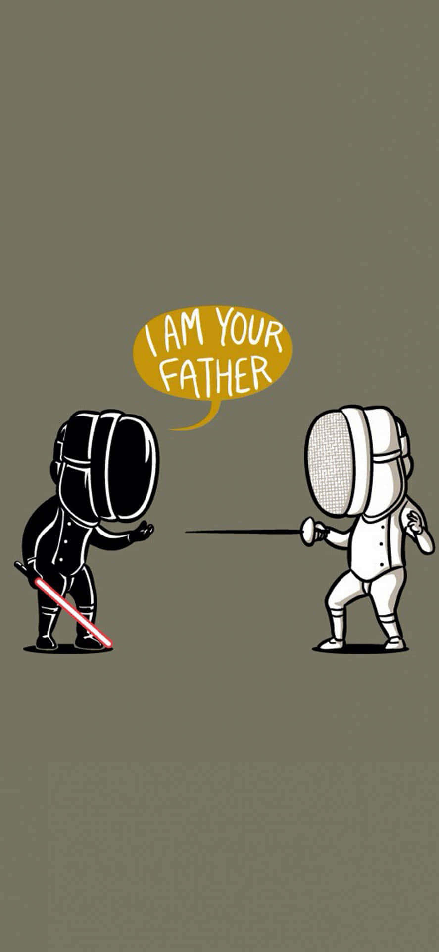 Funny Star Wars - For true fans of the franchise Picha ya Ukuta