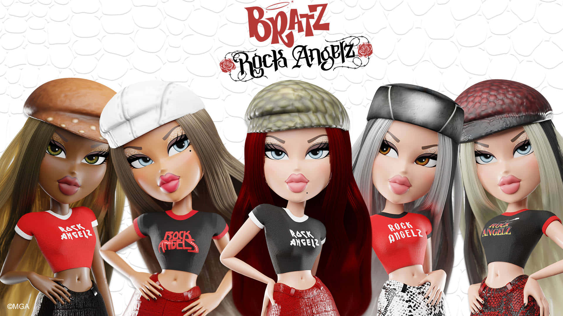 Furahia Burudani ya Mitindo na Urembo na Bratz Aesthetic! Picha ya Ukuta