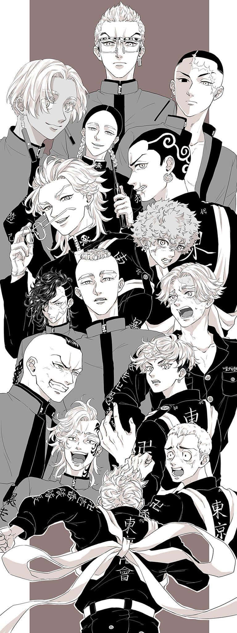 Furahia dunia ya Tokyo Revengers! Picha ya Ukuta