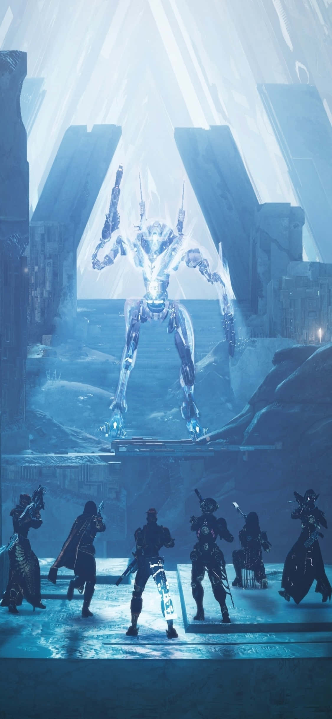 Furahia Graphics za Kuvutia za Destiny 2 kwenye iPhone Xs ya Ultra-High-Definition Picha ya Ukuta