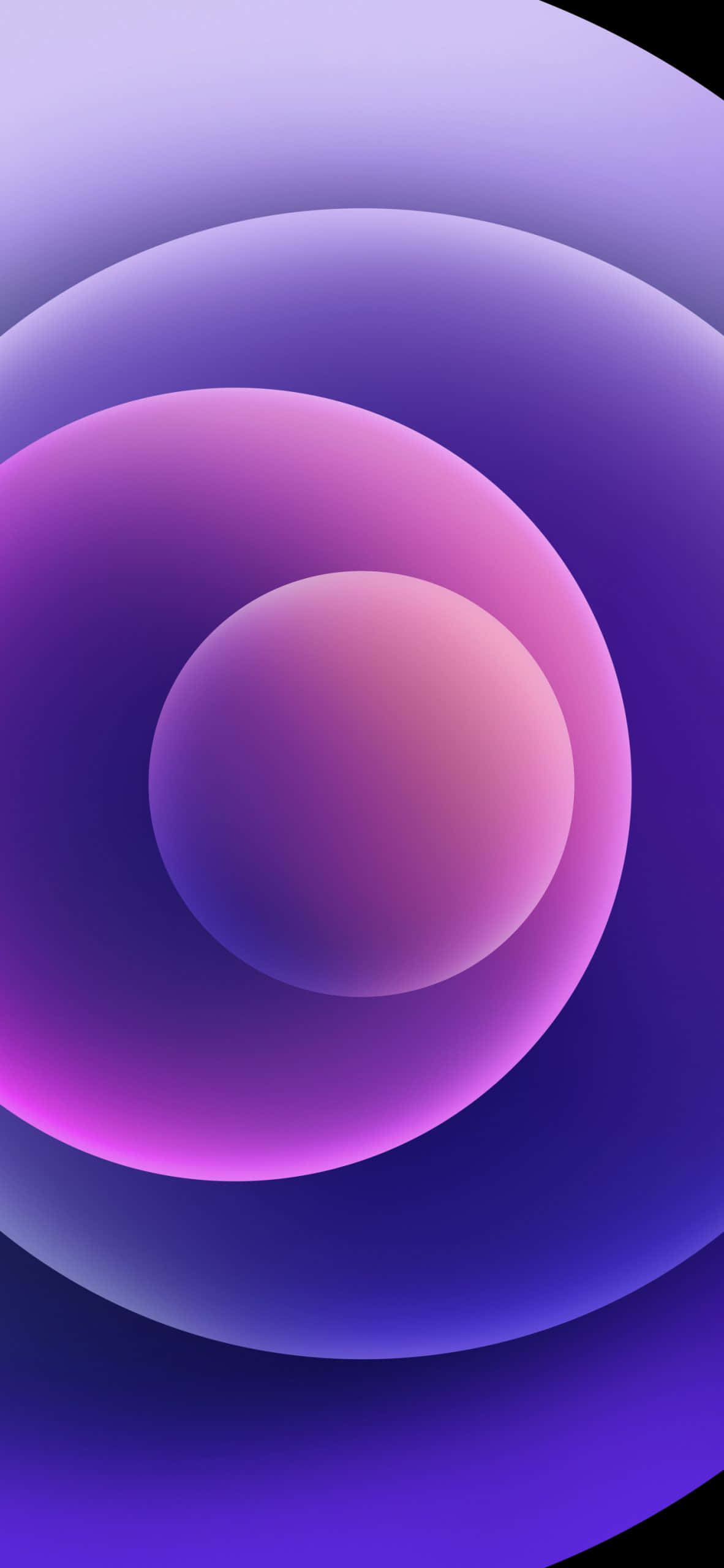 Furahia iPhone ya Pastel Purple Picha ya Ukuta