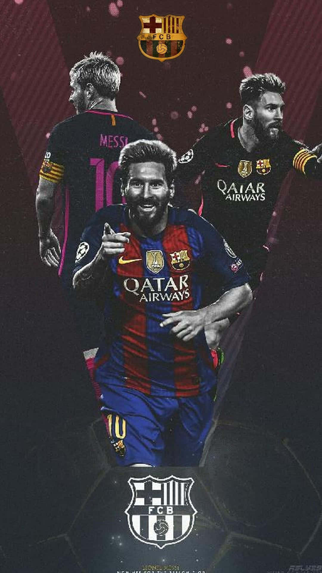 Furahia Maisha Kwa iPhone Mpya ya Messi Picha ya Ukuta