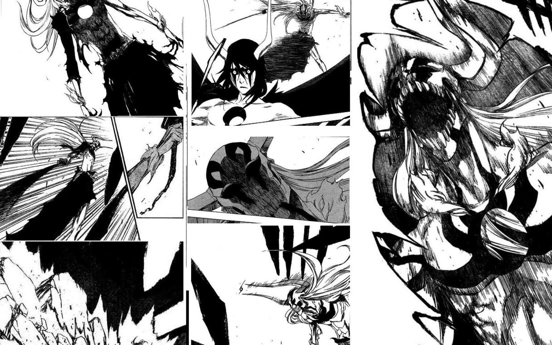 Furahia matukio ya kufurahisha na Manga Panel! Picha ya Ukuta