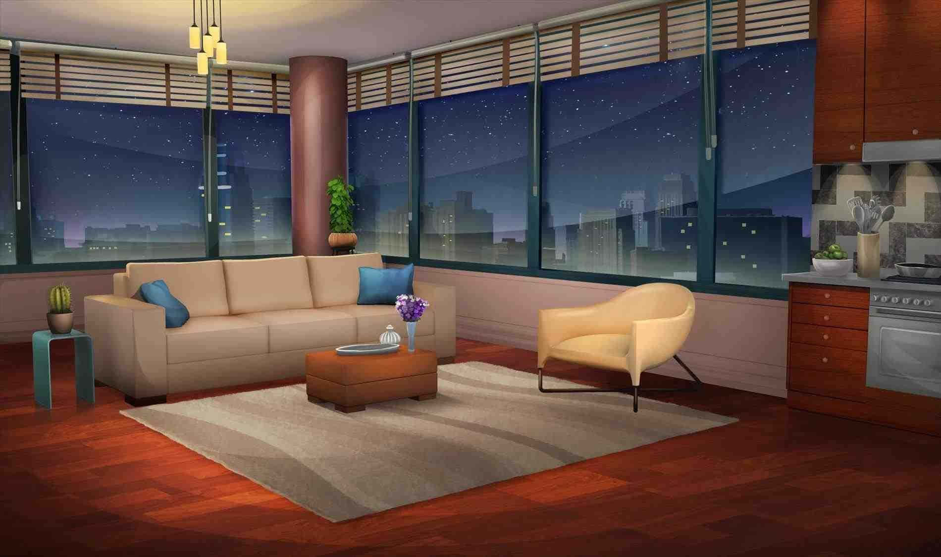 Furahia Uzoefu wa Chumba cha HD cha Anime Picha ya Ukuta