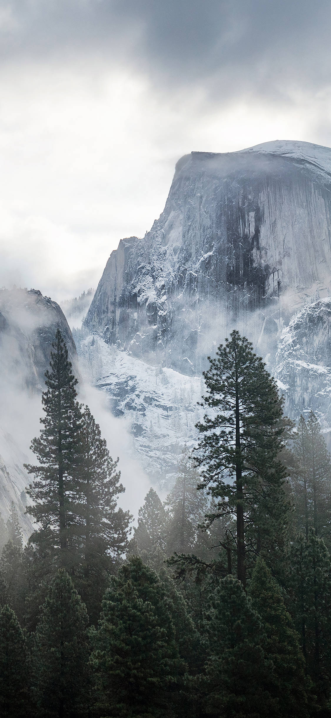 Furahia uzuri na ajabu za Yosemite kwenye iPhone yako Picha ya Ukuta