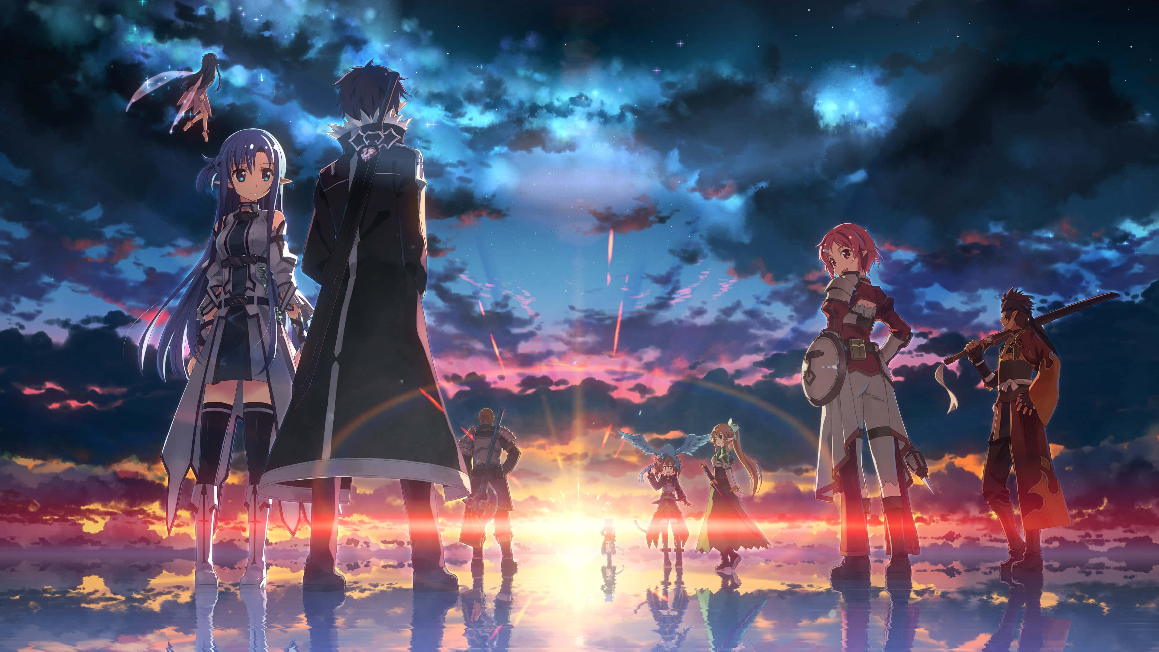 Furahia uzuri wa asili na Anime 4K Picha ya Ukuta