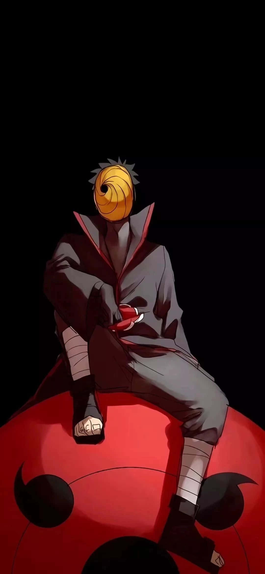 Kusherehekea uzuri wa ajabu wa Obito Aesthetic Picha ya Ukuta
