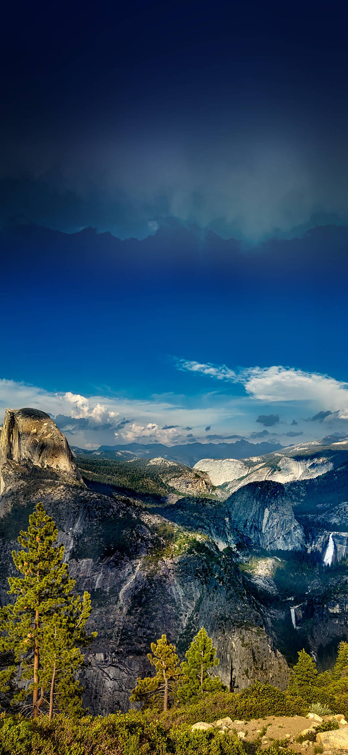 Furahia Yosemite National Park ya kipekee kutoka kwa iPhone yako Picha ya Ukuta