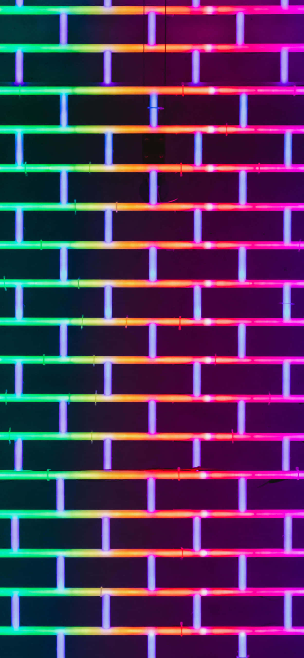 "Futuristic Neon Dreamscape" Picha ya Ukuta