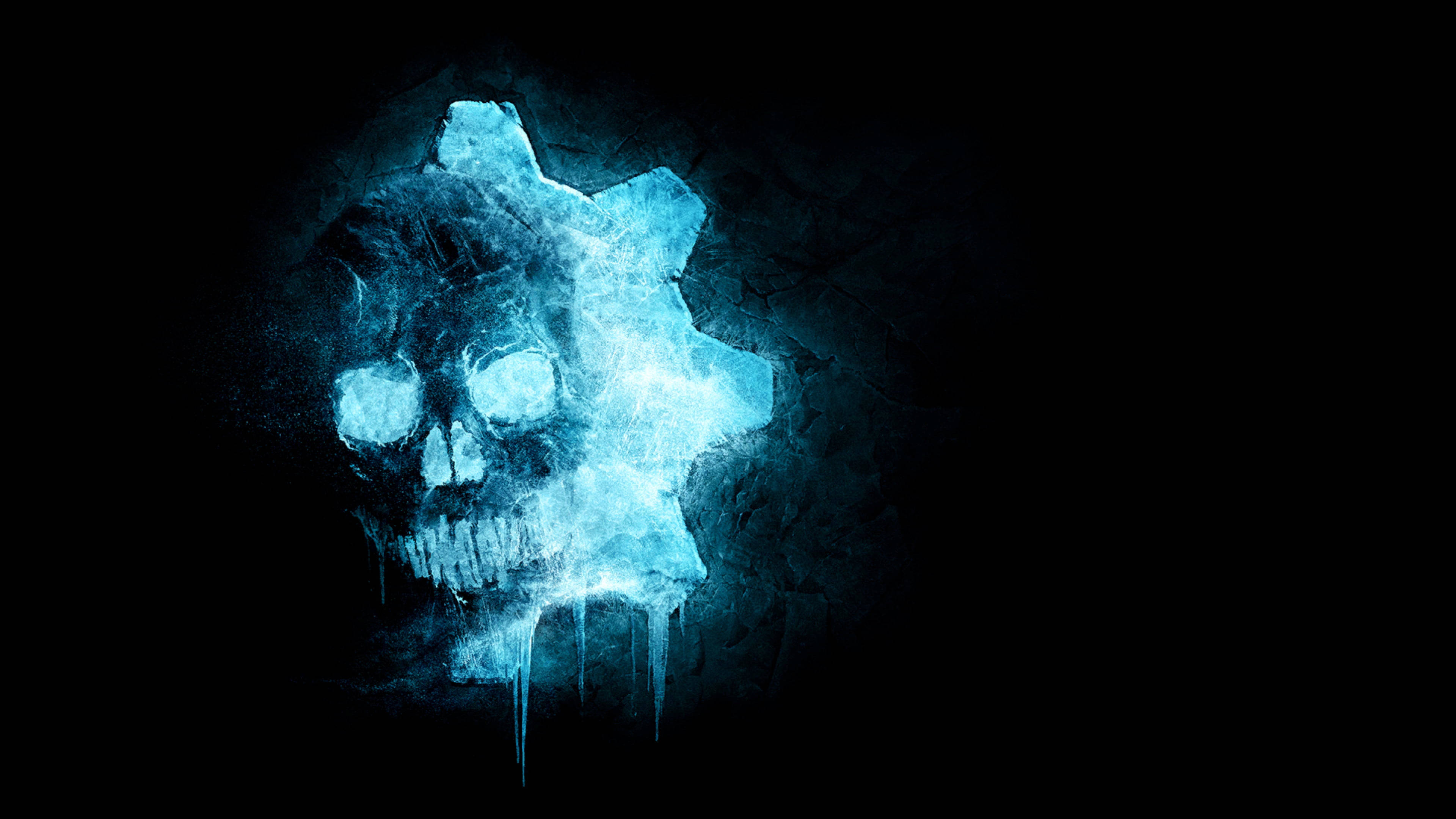 Fuvu la Bluu la Gears 5 4K Picha ya Ukuta