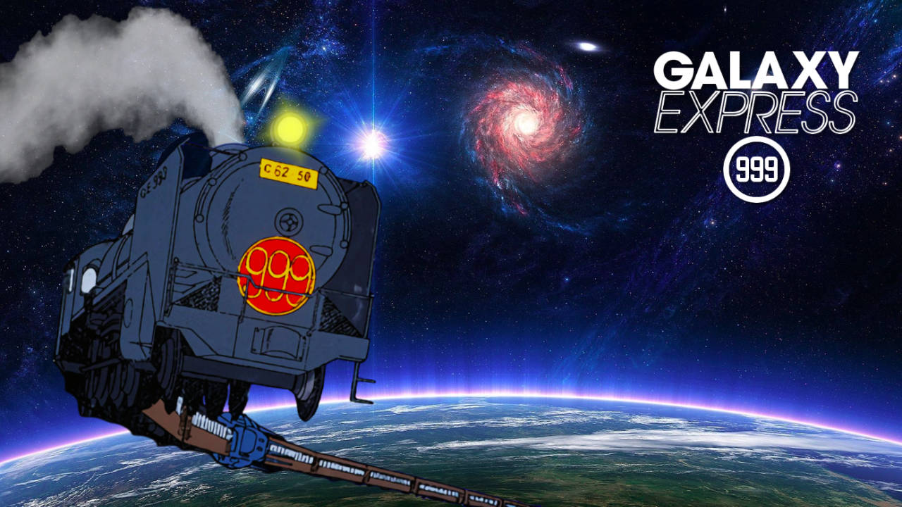 Galaxy Express 999 Ikivuka Dunia Picha ya Ukuta