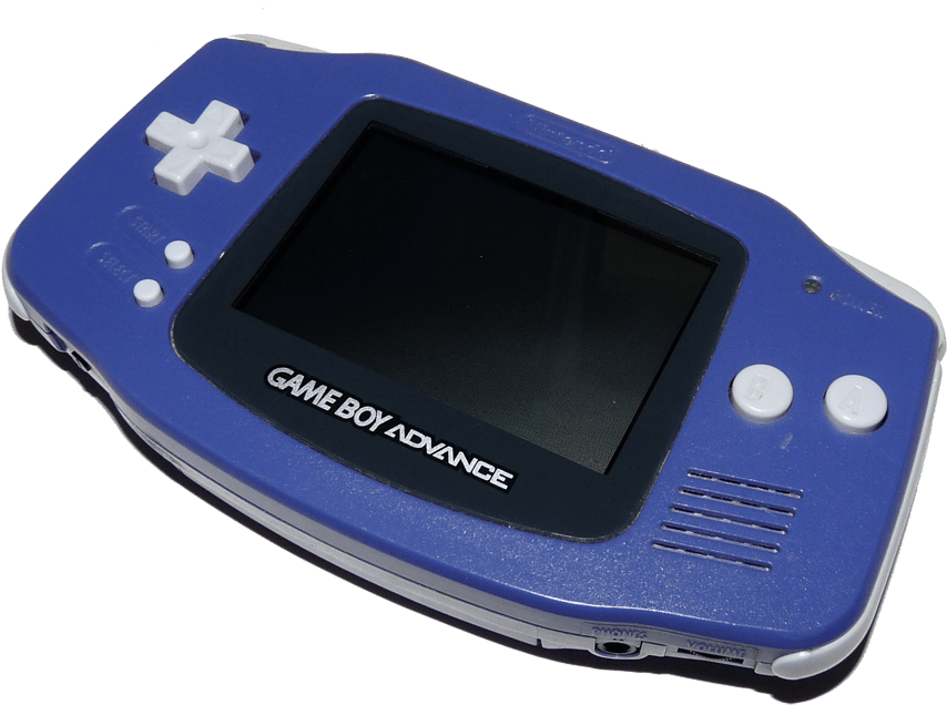 Game Boy Advance ya Bluu Picha ya Ukuta