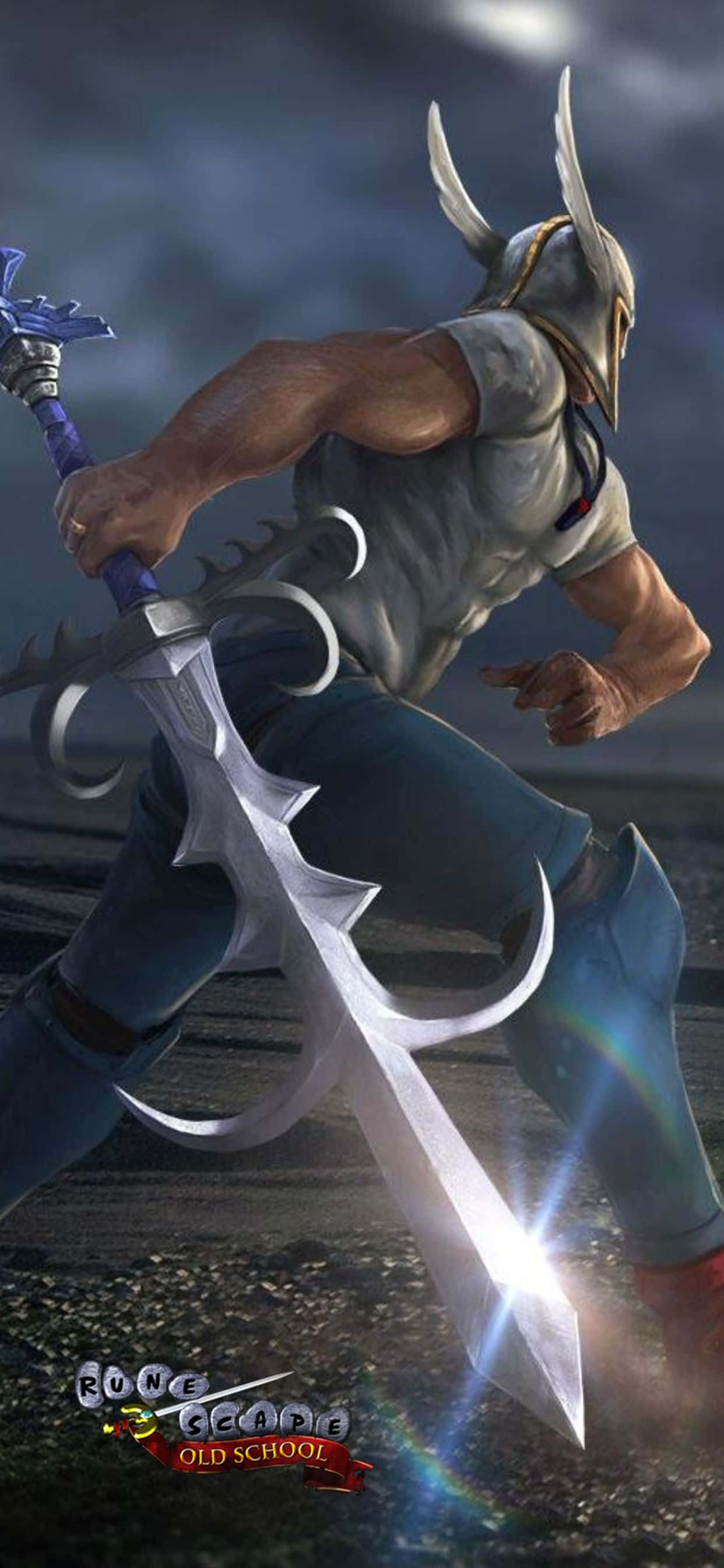 Gaming Rewind with Old School Runescape on iPhone XS Max Picha ya Ukuta