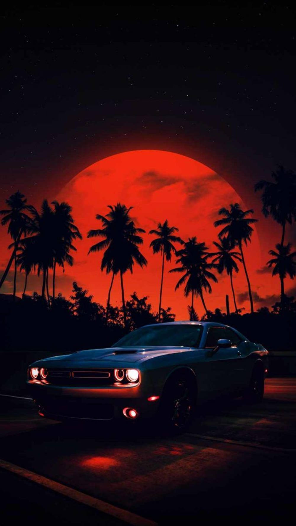 Gari la Kifahari la BMW Las Vegas iPhone Picha ya Ukuta