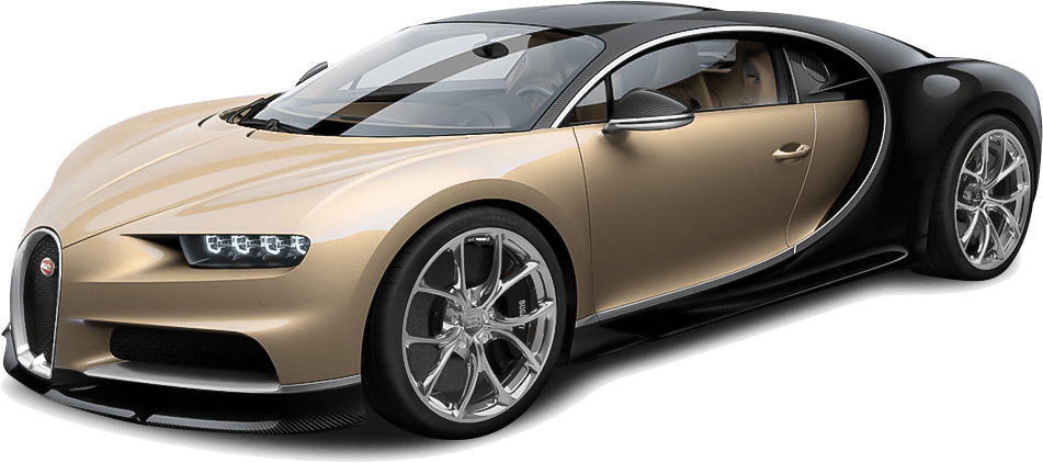 Gari la Kifahari la Bugatti Chiron Picha ya Ukuta