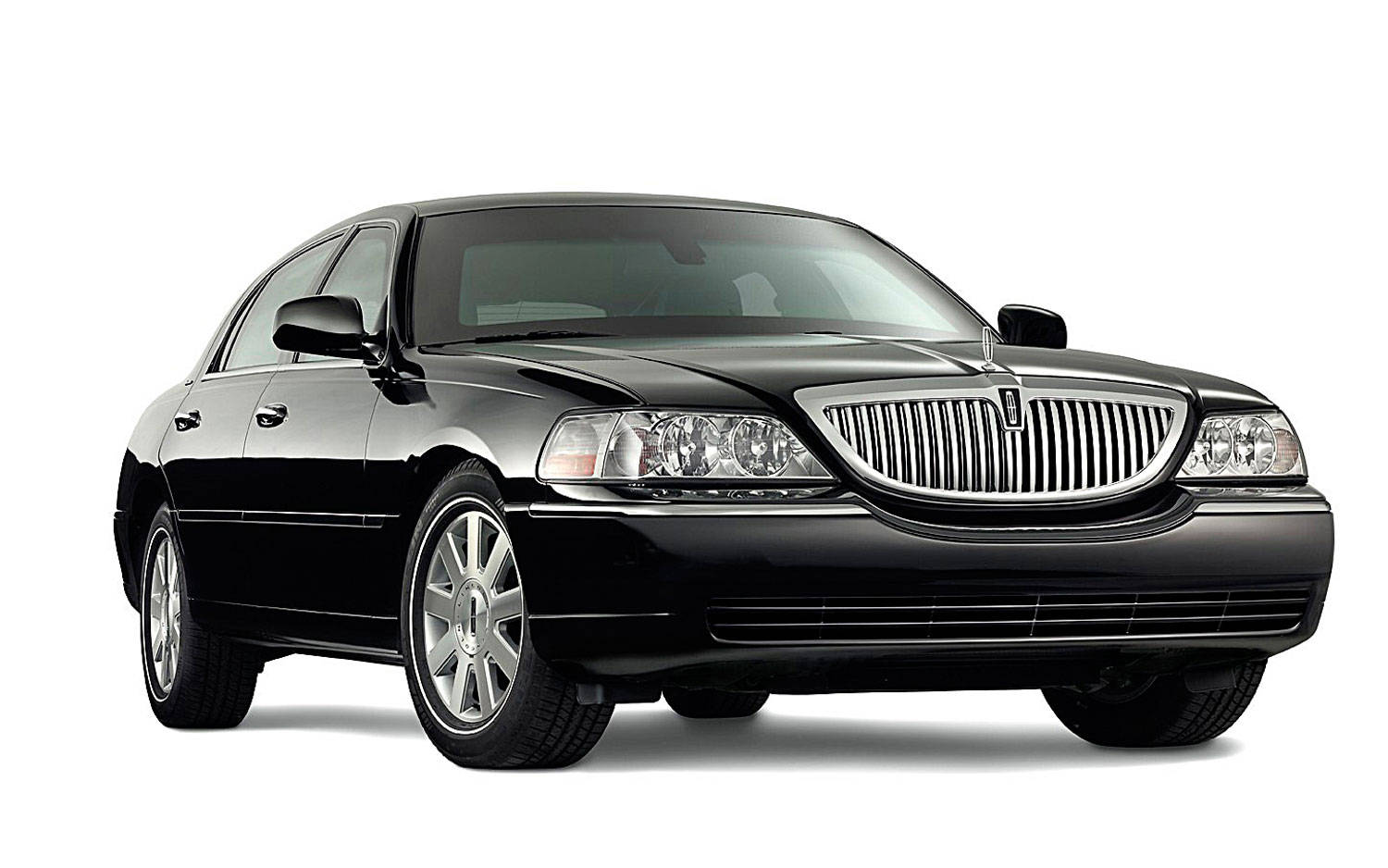 Gari la Lincoln Town Nyeusi Picha ya Ukuta