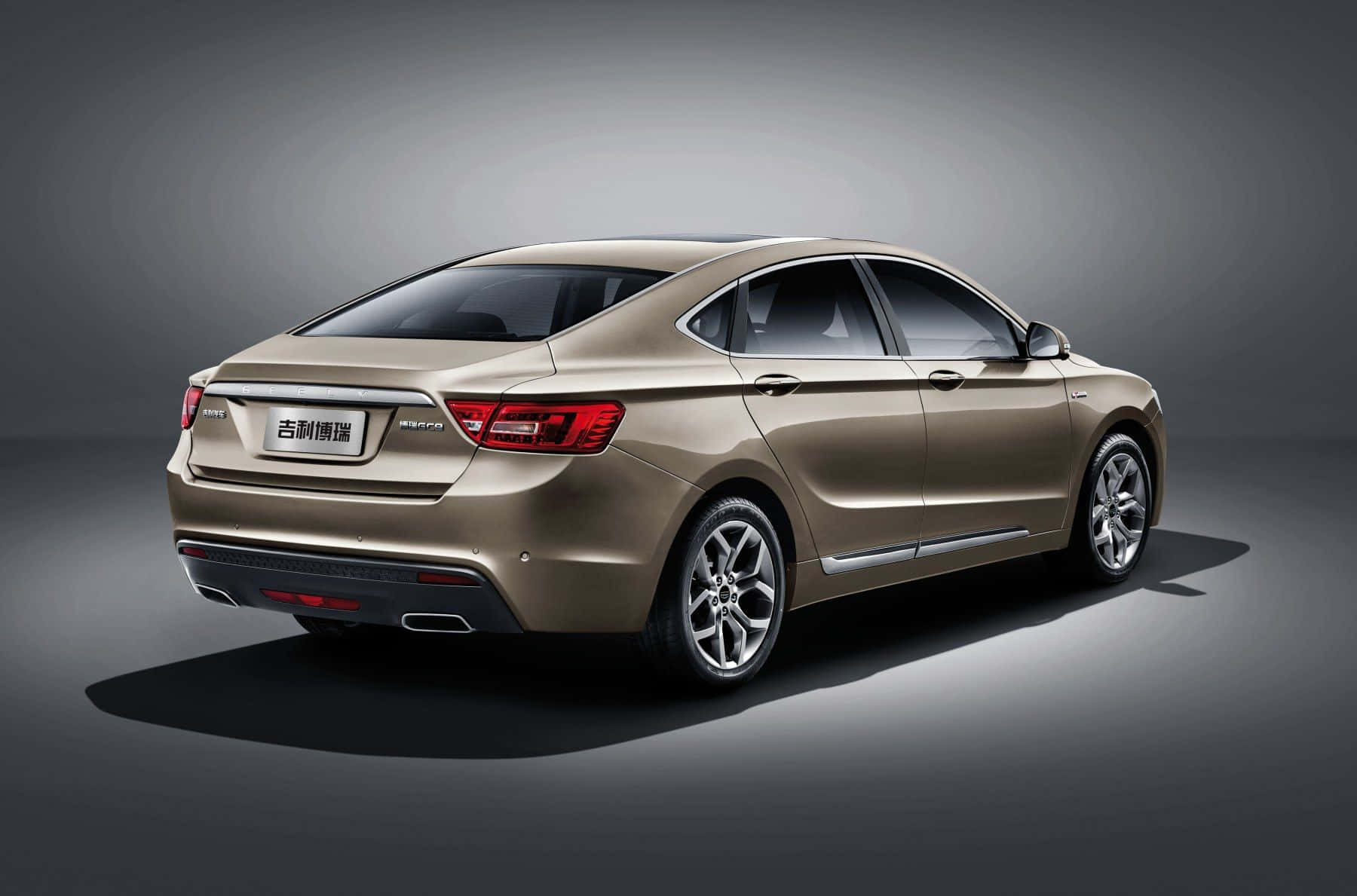 Geely Sedan Sawa Katika Mwendo Picha ya Ukuta