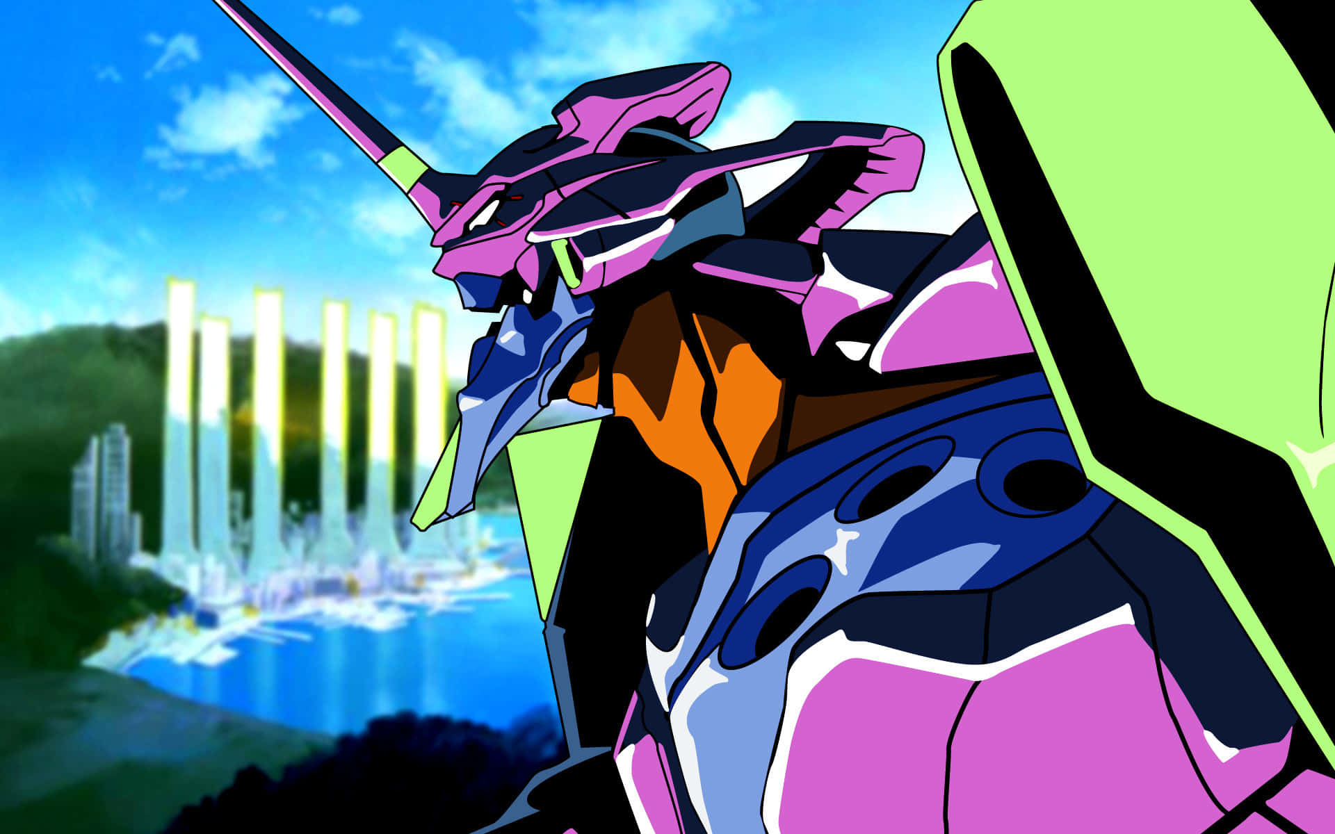 Gendo Ikari, Kamanda wa NERV katika Neon Genesis Evangelion Picha ya Ukuta