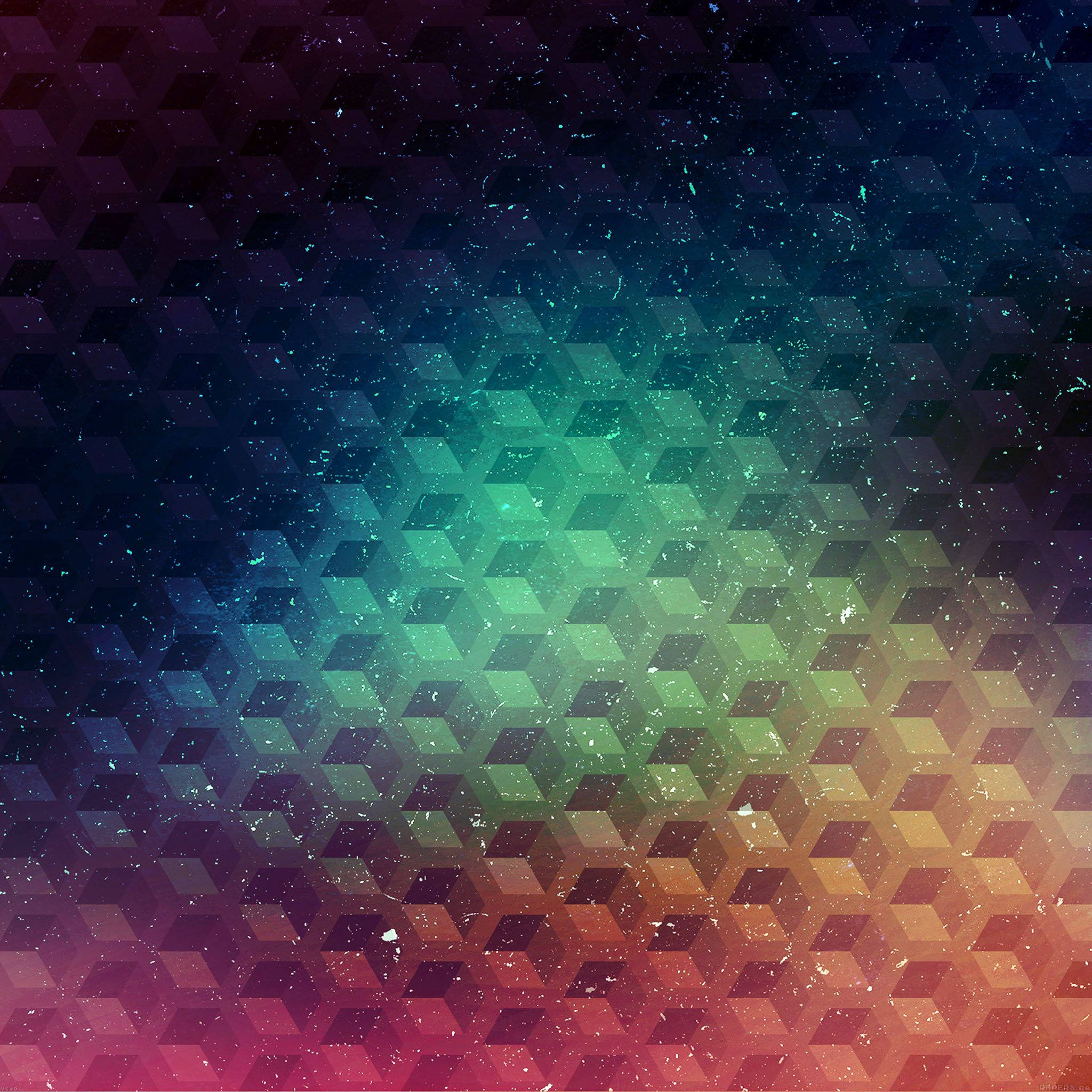Geometric Abstract Design for iPad Picha ya Ukuta