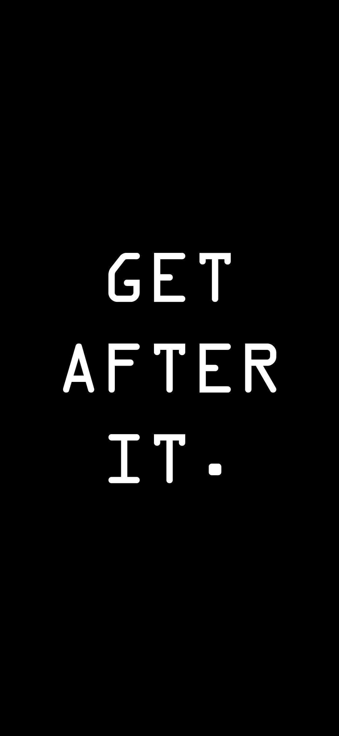 get after it na sassy sassy Picha ya Ukuta