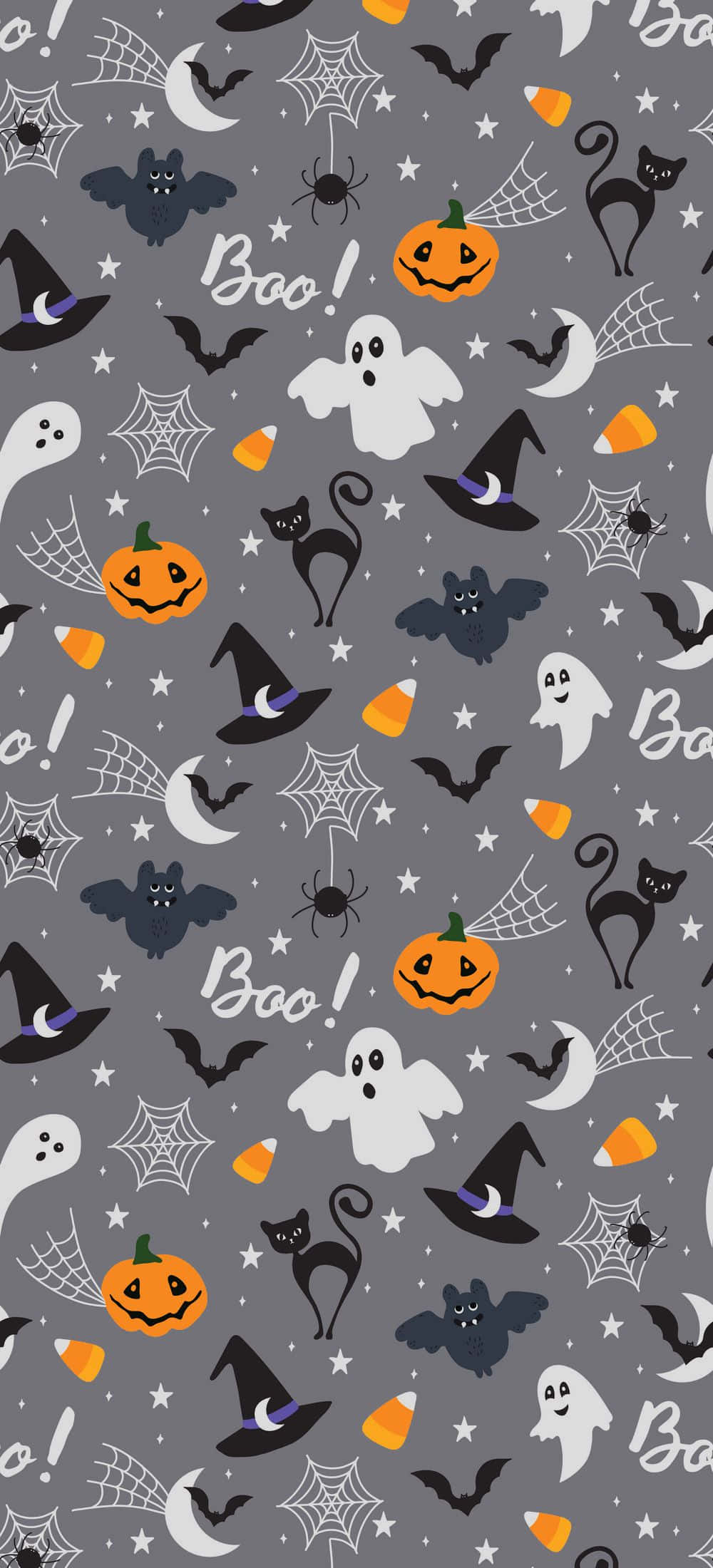 Get into the Halloween spirit with a spooky phone background Picha ya Ukuta