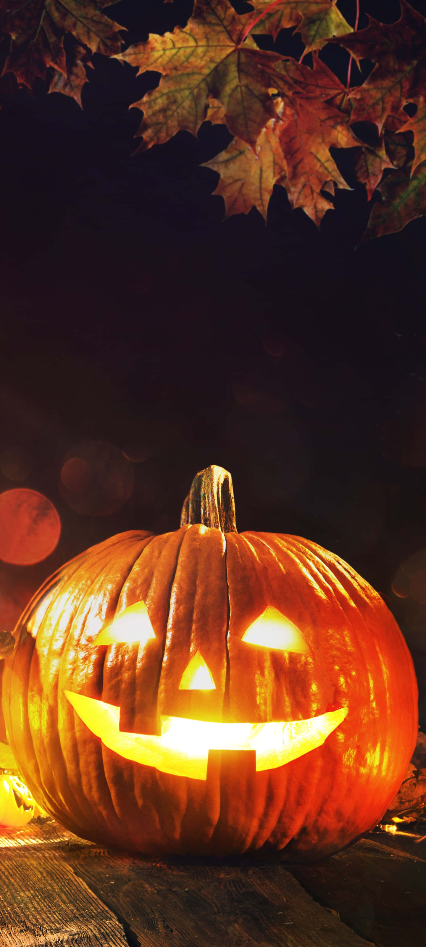 Get ready for some spooky fun with this Halloween phone background! Picha ya Ukuta