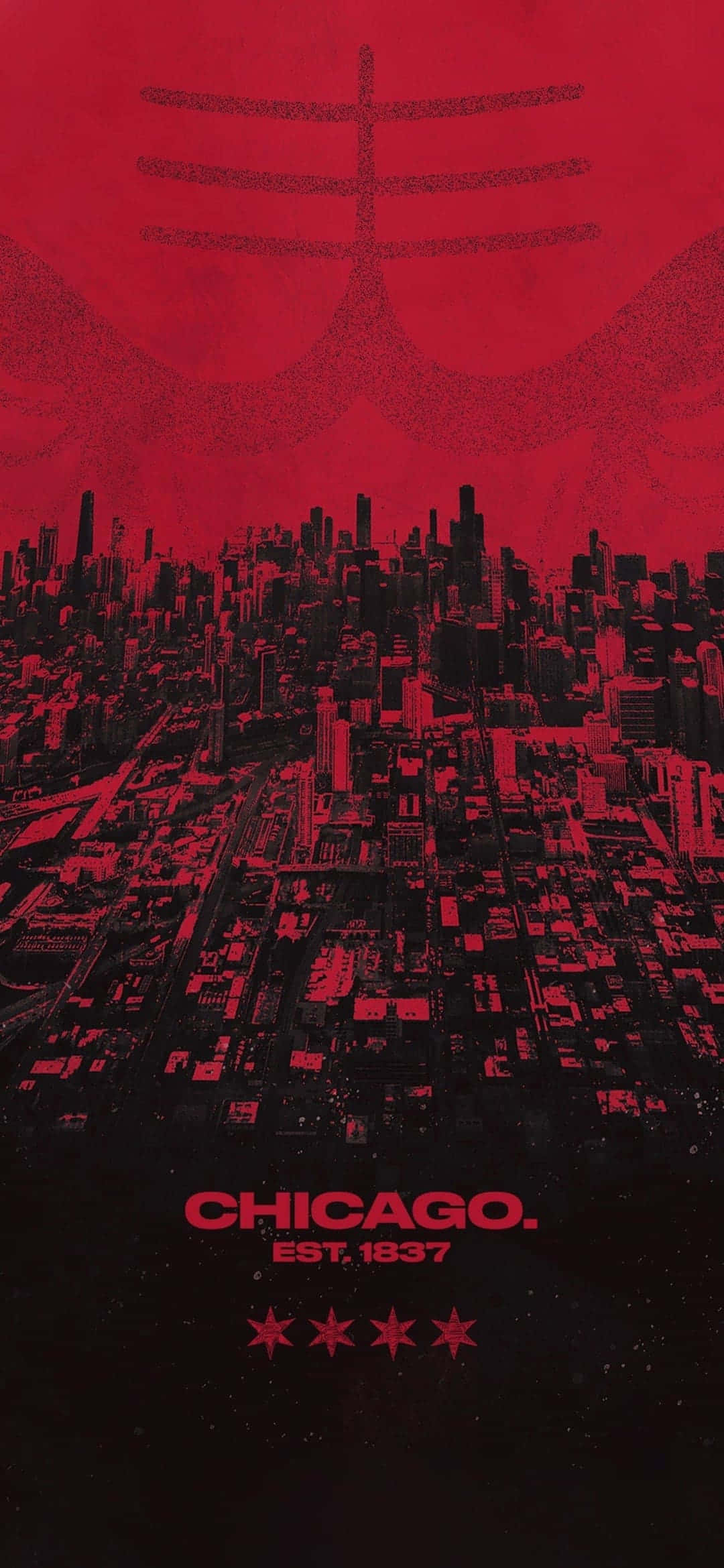 Get Ready for the Game with this Chicago Bulls iPhone Wallpaper Picha ya Ukuta