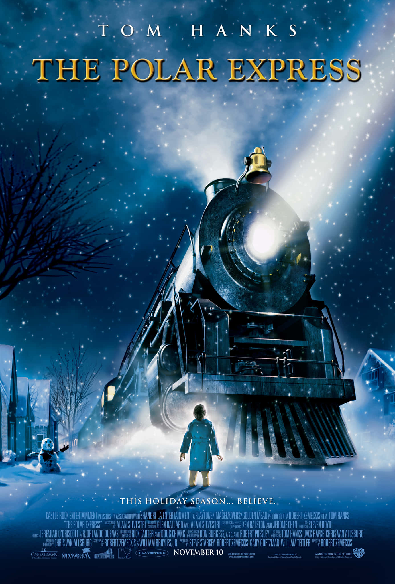 Get ready for the journey of a lifetime aboard the Polar Express! Picha ya Ukuta