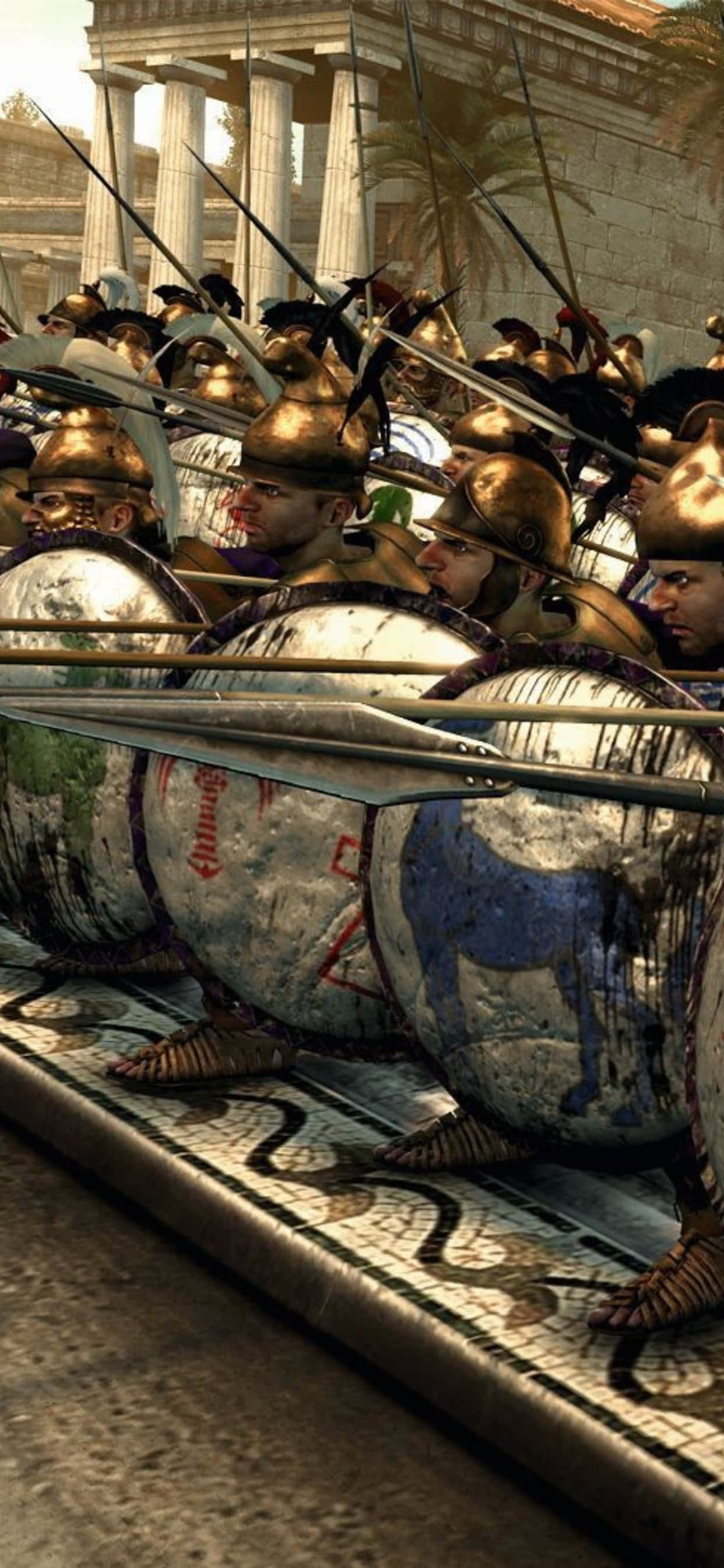 Get Ready For Total War Attila On Your iPhone Xs Max Picha ya Ukuta