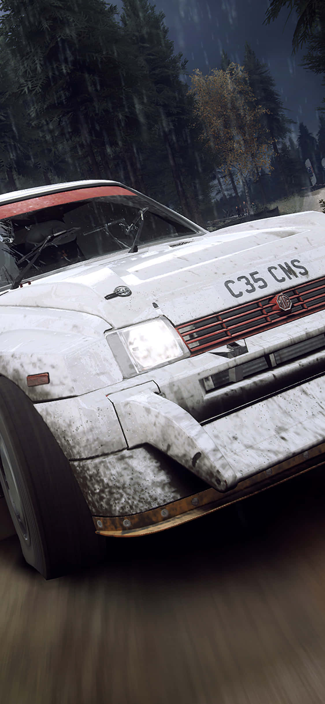 Get Ready to Take On the Track with Your iPhone Xs and Dirt Rally Picha ya Ukuta