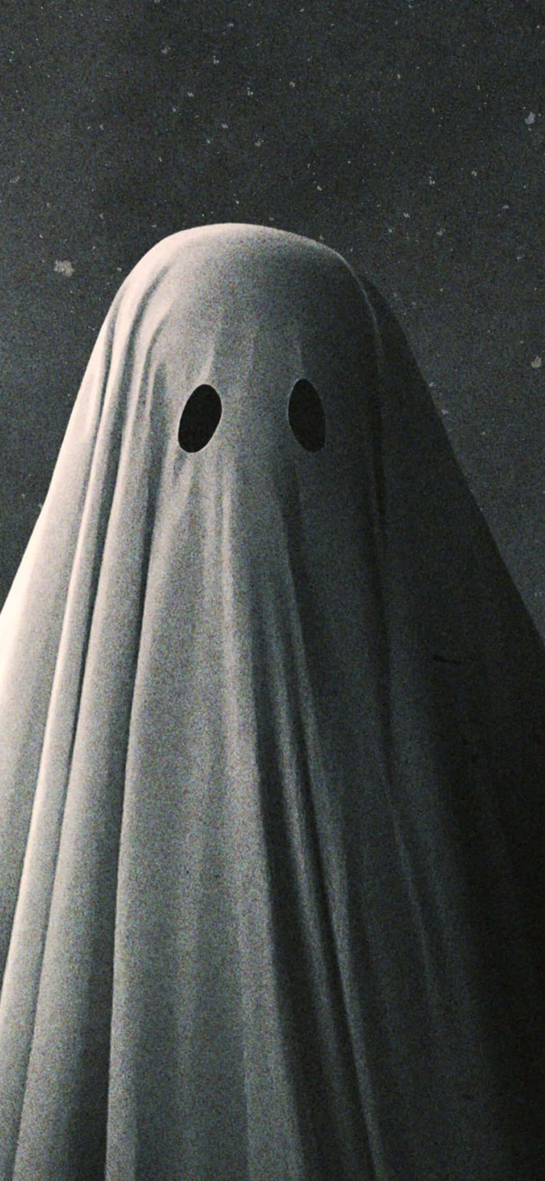 Ghost Blanket iPhone Halloween Background Picha ya Ukuta