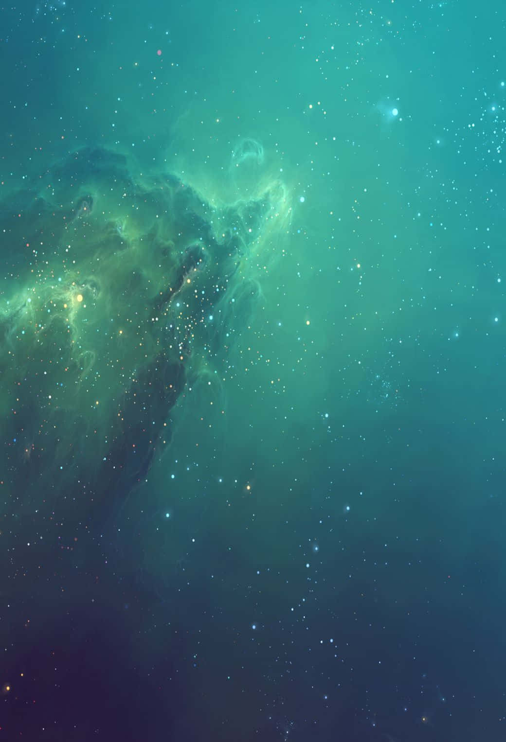 Ghost Nebula iPhone 7 Plus Live Picha ya Ukuta