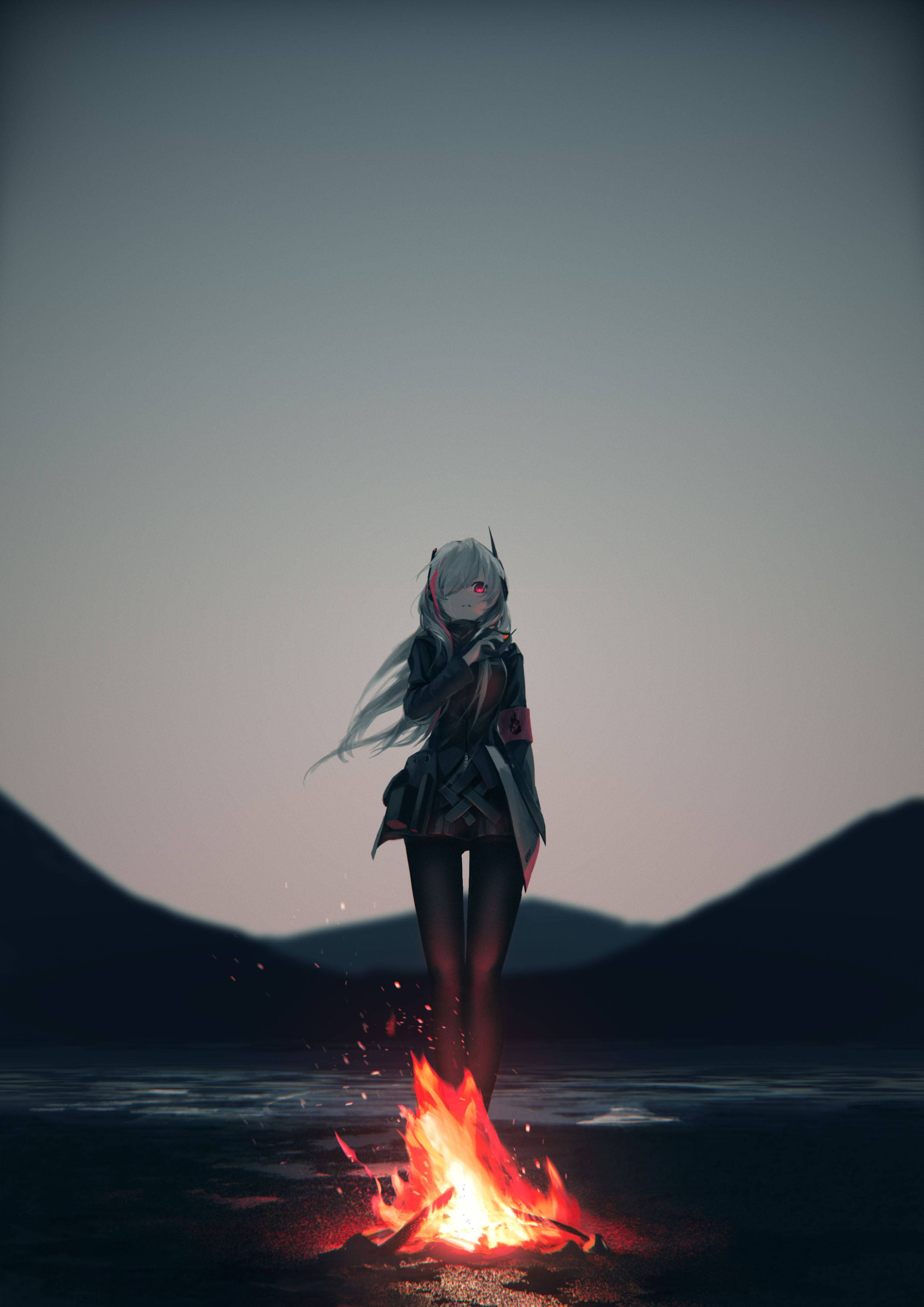 Poster ya Anime Girls Frontline Picha ya Ukuta