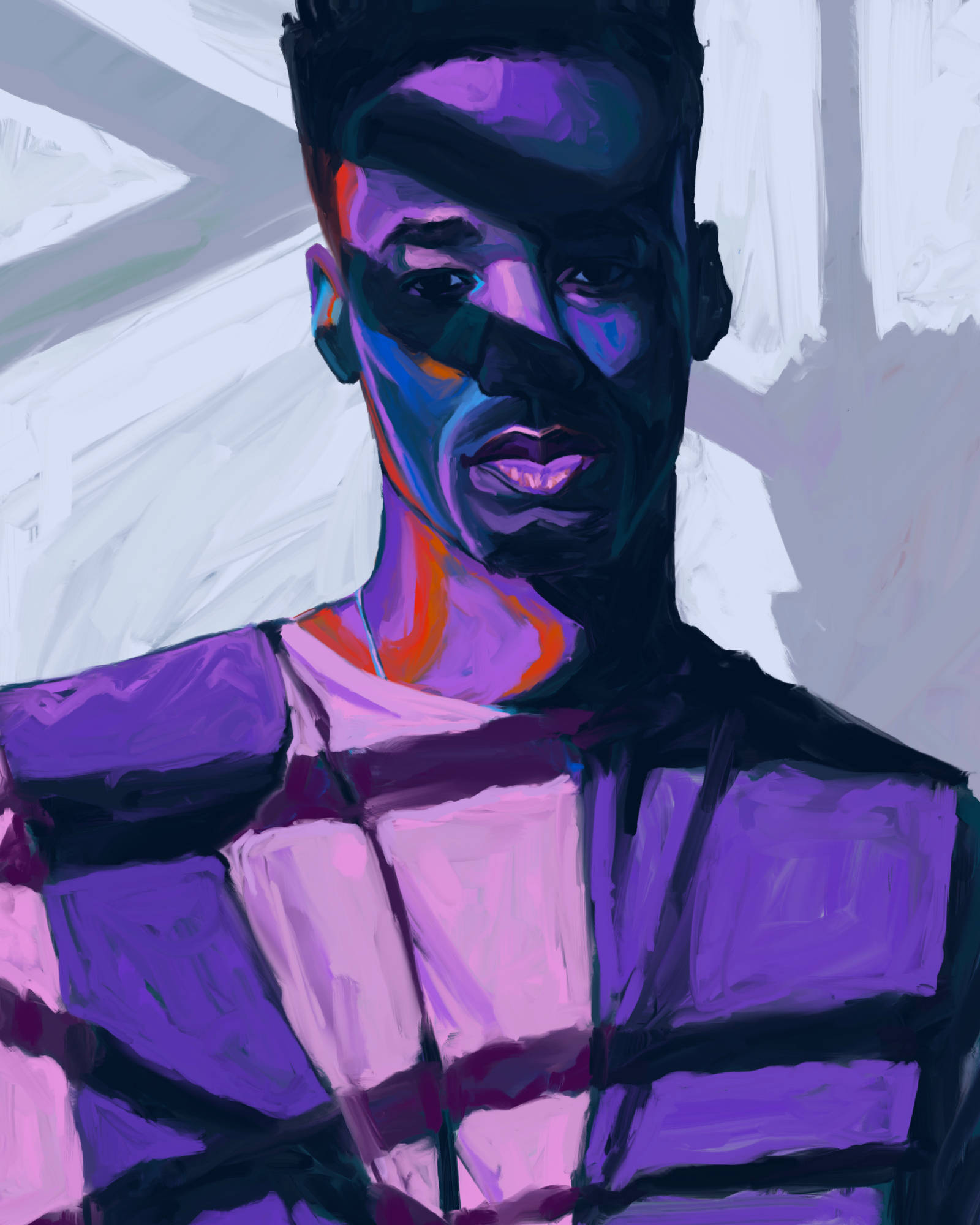Giveon Abstract Style Painting Picha ya Ukuta