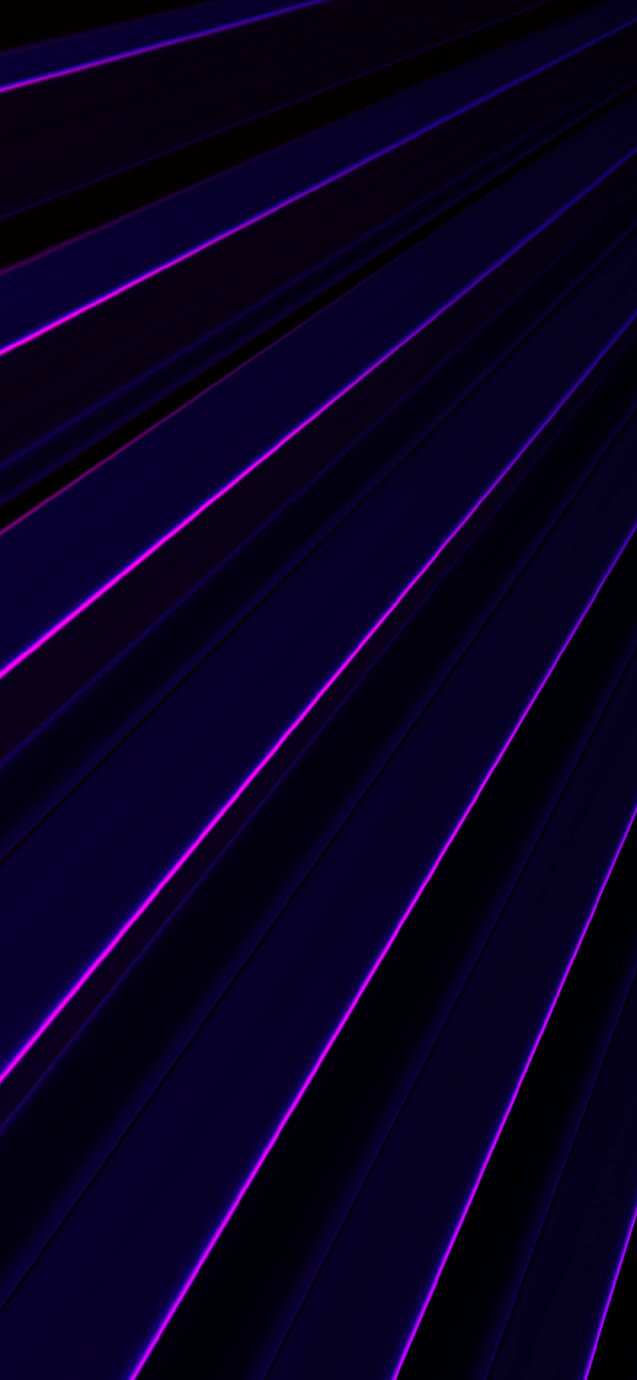 Glowing Black And Purple Aesthetic Lines Picha ya Ukuta